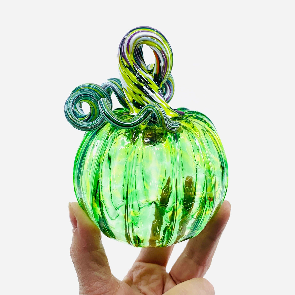 Daily Pumpkin 1476 Mini Daily Pumpkin Luke Adams Glass Blowing Studio 