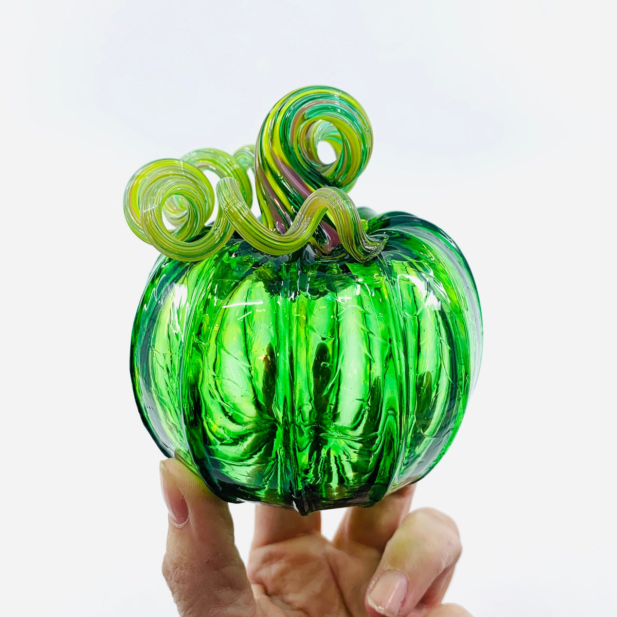 Daily Pumpkin 1479 Mini Daily Pumpkin Luke Adams Glass Blowing Studio 