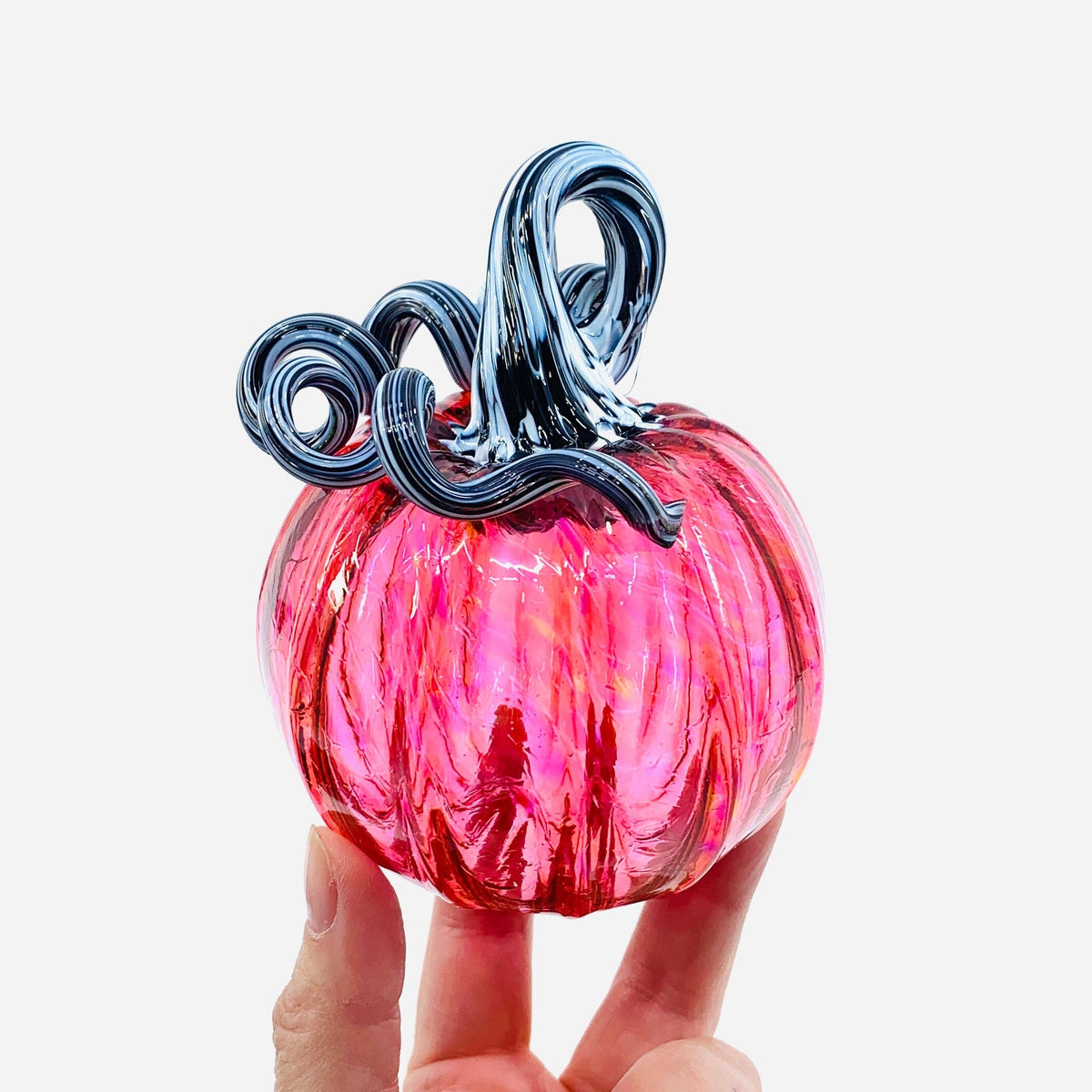 Daily Pumpkin 1483 Mini Daily Pumpkin Luke Adams Glass Blowing Studio 