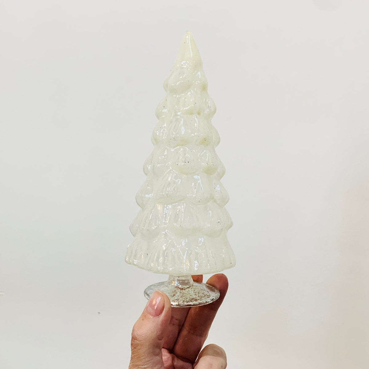 Rainbow Hue Glass Trees, White Cody Foster & Co 12 