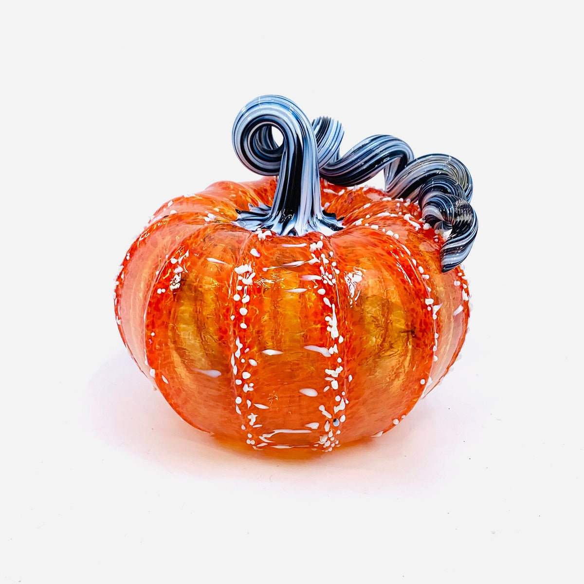 Daily Pumpkin 1542 Squat Daily Pumpkin Luke Adams Glass Blowing Studio 