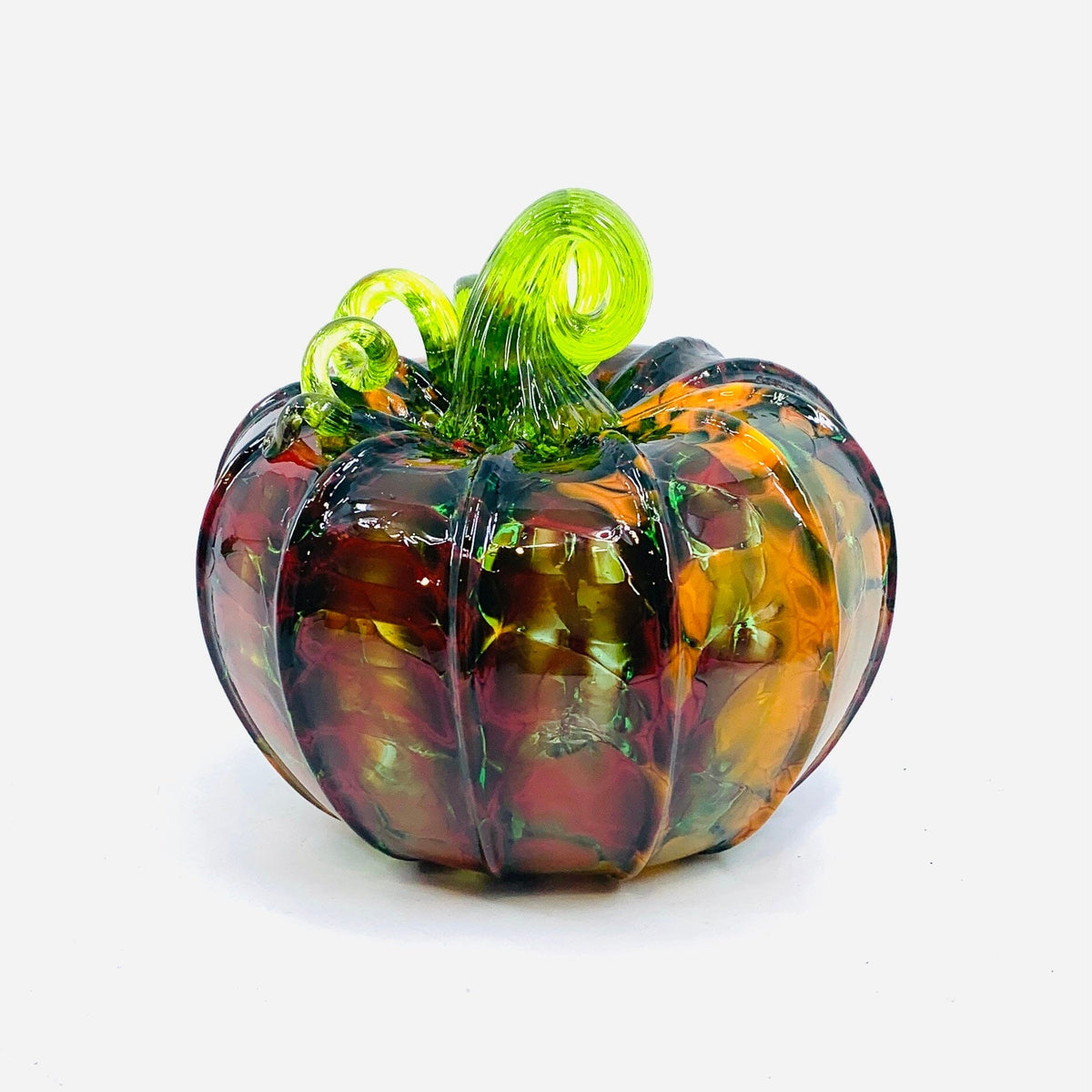 Daily Pumpkin 1549 Squat Daily Pumpkin Luke Adams Glass Blowing Studio 
