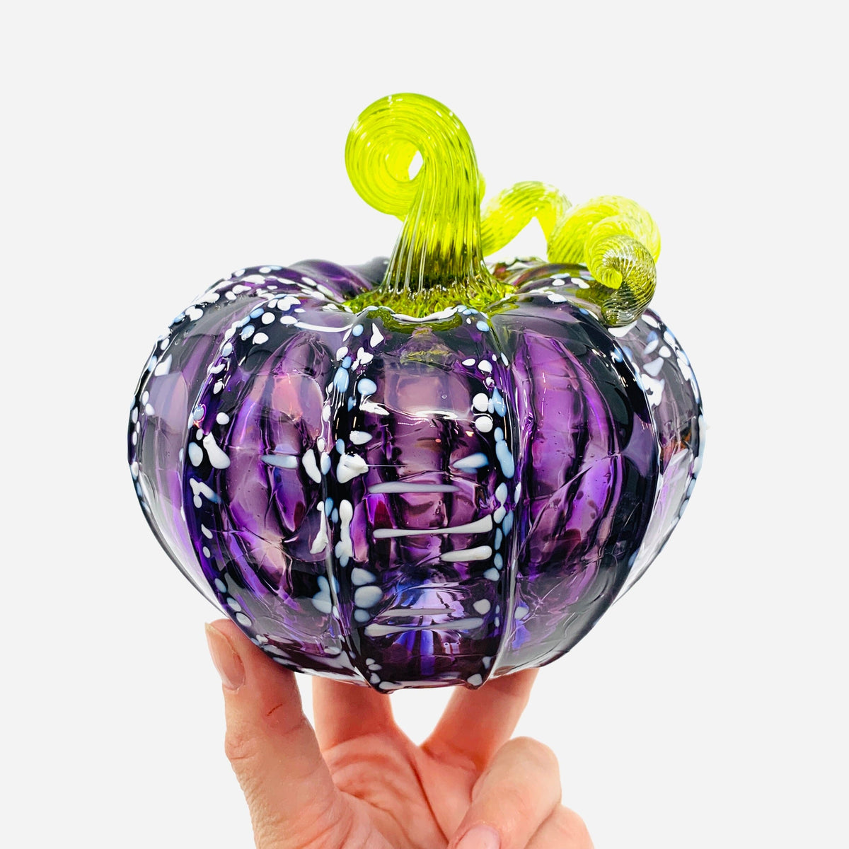 Daily Pumpkin 1555 Squat Daily Pumpkin Luke Adams Glass Blowing Studio 