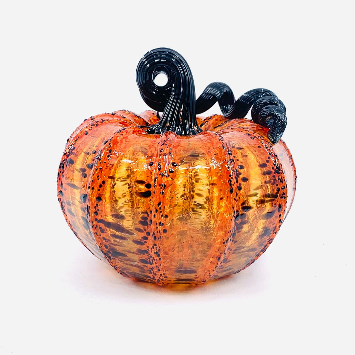 Daily Pumpkin 1557 Squat Daily Pumpkin Luke Adams Glass Blowing Studio 