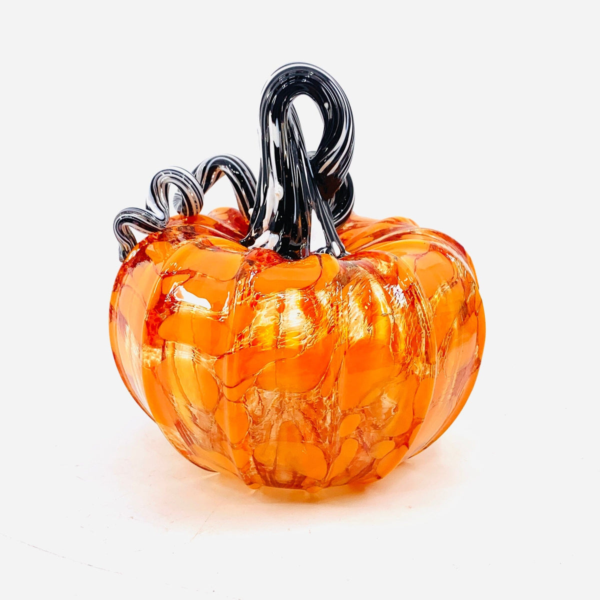 Daily Pumpkin 1558 Squat Daily Pumpkin Luke Adams Glass Blowing Studio 