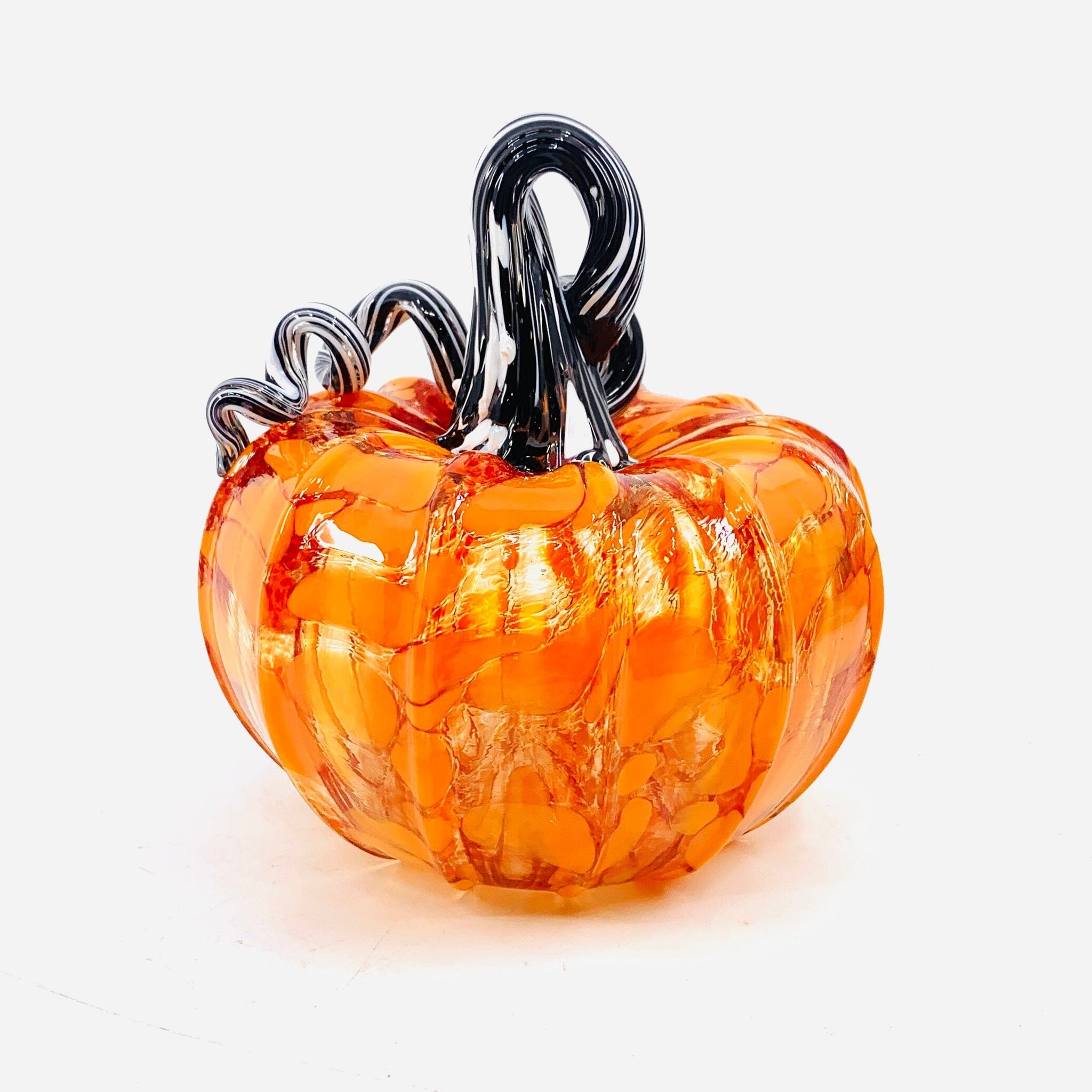 Daily Pumpkin 1558 Squat - Luke Adams Glass Blowing Studio