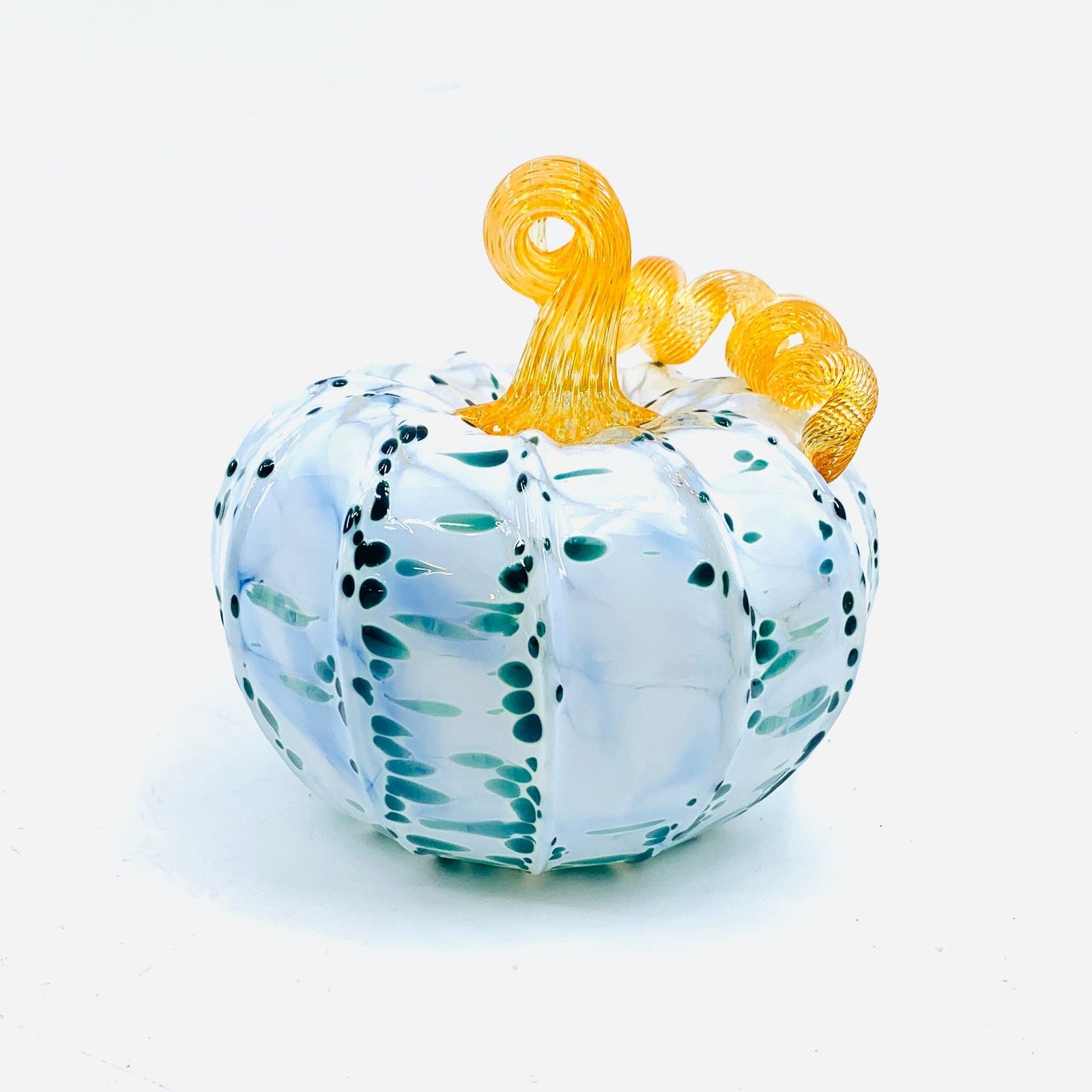 Daily Pumpkin 1566 Squat Daily Pumpkin Luke Adams Glass Blowing Studio 