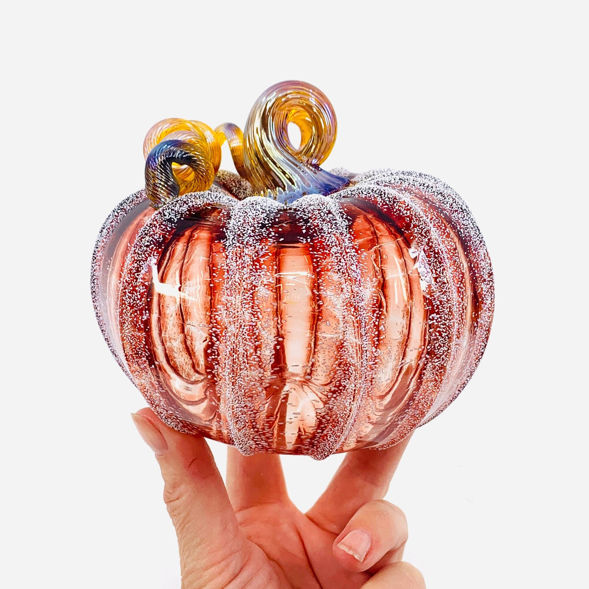Daily Pumpkin 1569 Squat Daily Pumpkin Luke Adams Glass Blowing Studio 