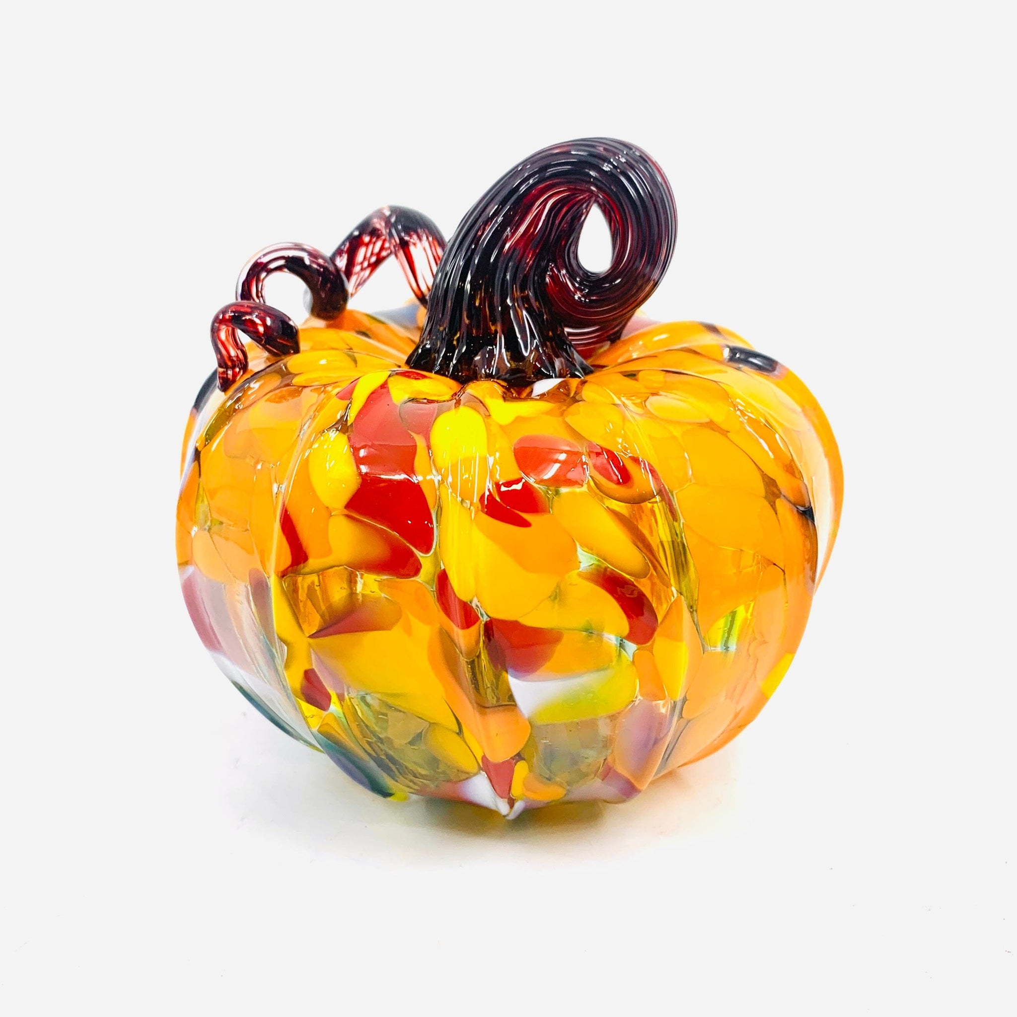 Daily Pumpkin 1570 Squat - Luke Adams Glass Blowing Studio