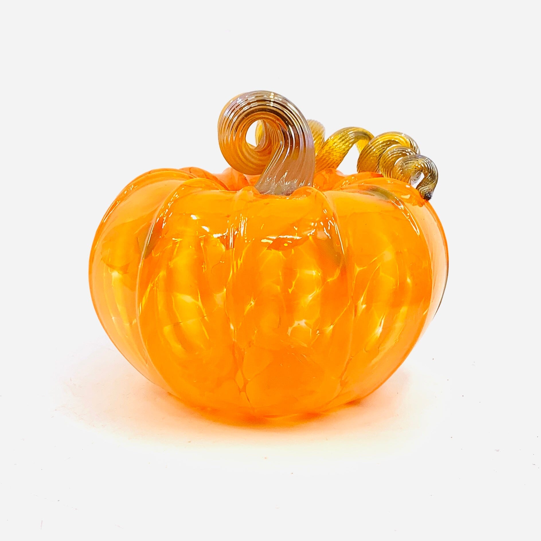 Daily Pumpkin 1578 Squat - Luke Adams Glass Blowing Studio