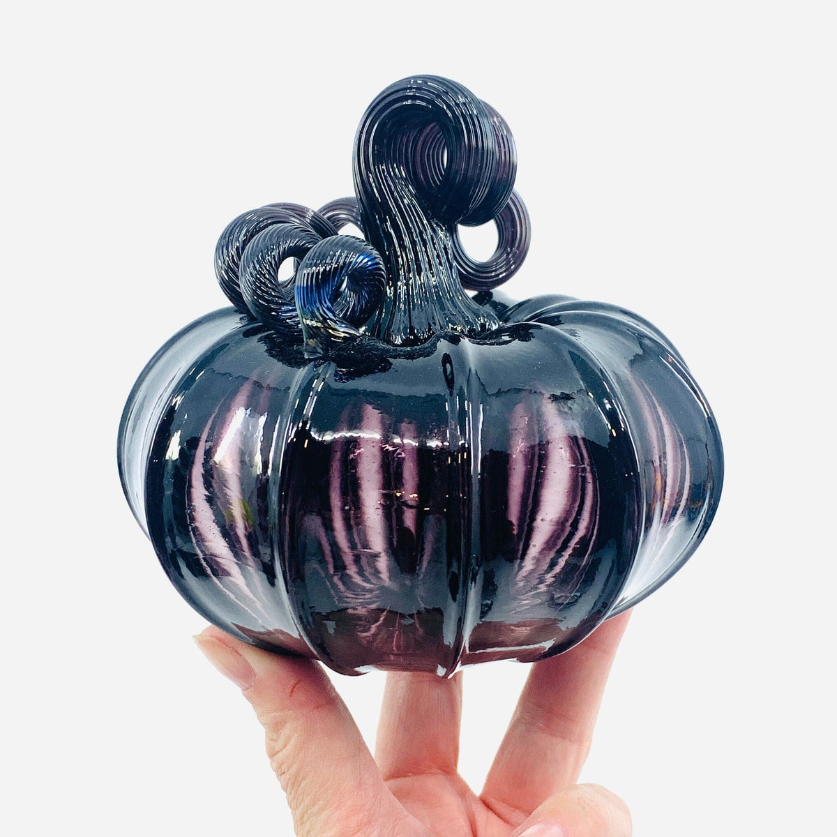 Daily Pumpkin 1584 Squat Daily Pumpkin Luke Adams Glass Blowing Studio 