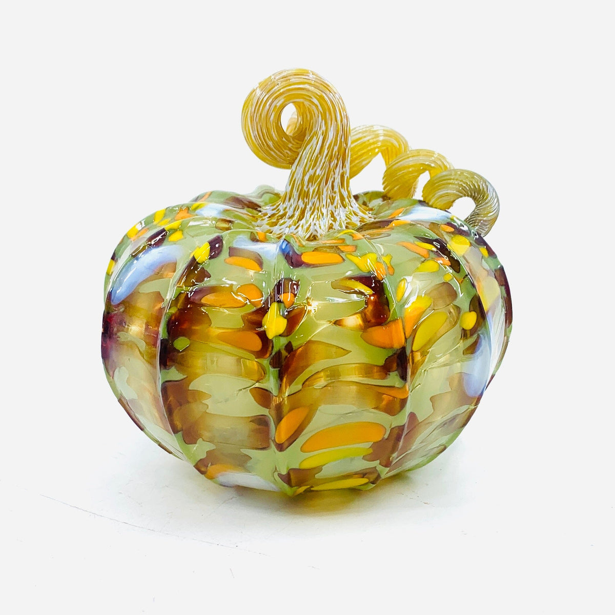 Daily Pumpkin 1585 Squat Daily Pumpkin Luke Adams Glass Blowing Studio 