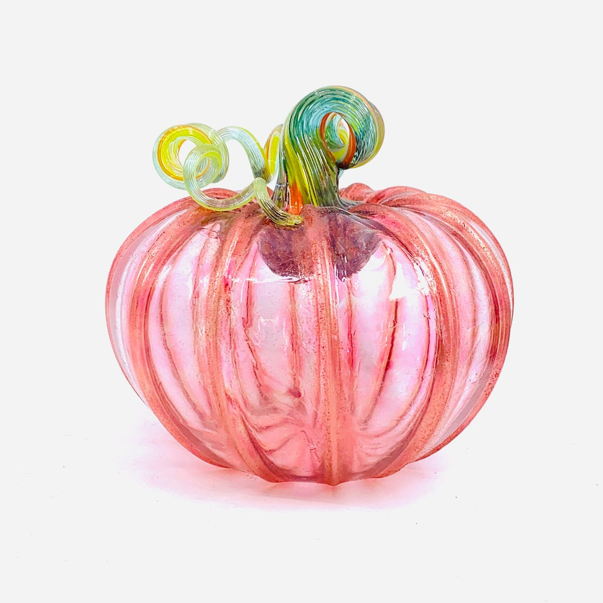 Daily Pumpkin 1590 Shimmer Squat Daily Pumpkin Luke Adams Glass Blowing Studio 