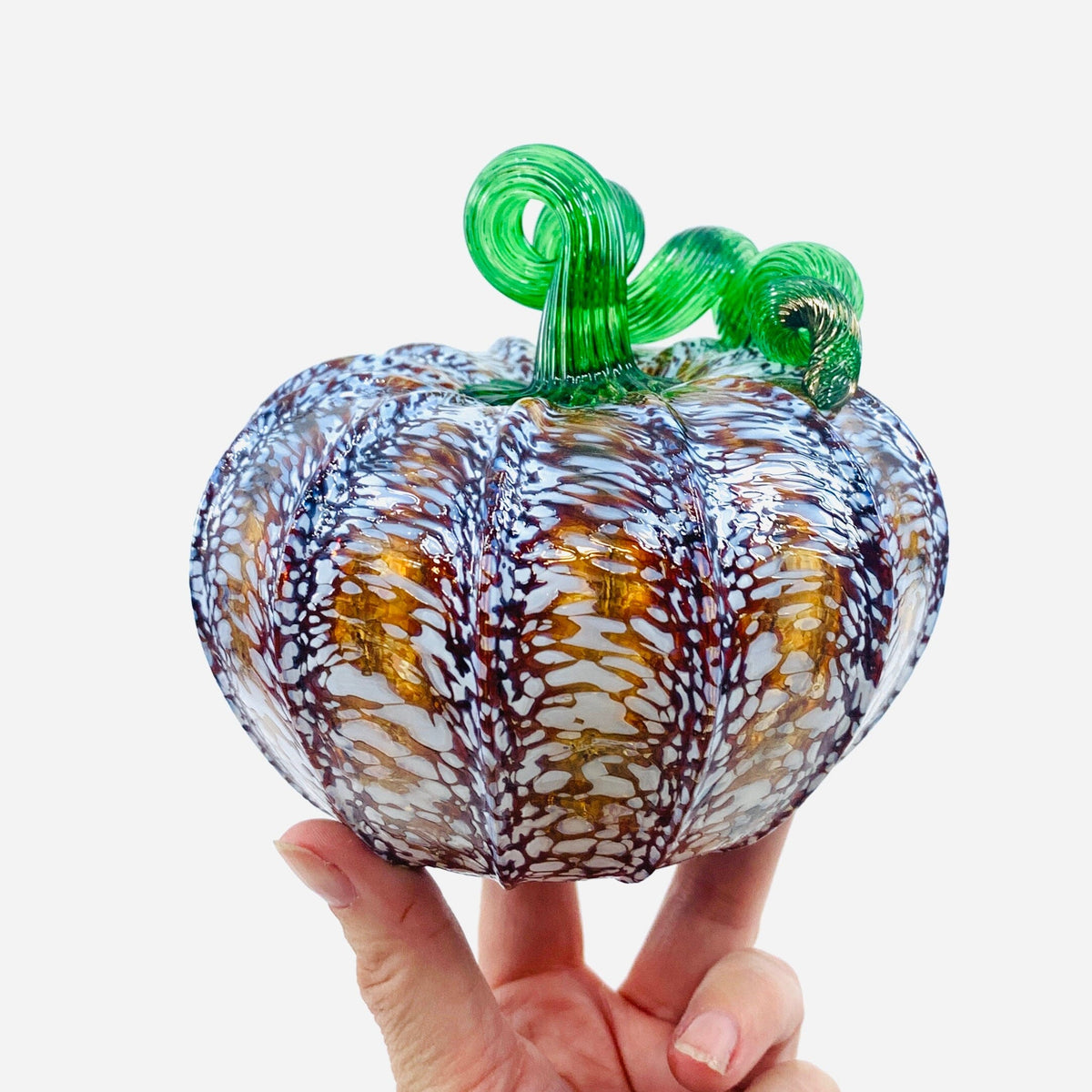 Daily Pumpkin 1592 Squat Daily Pumpkin Luke Adams Glass Blowing Studio 