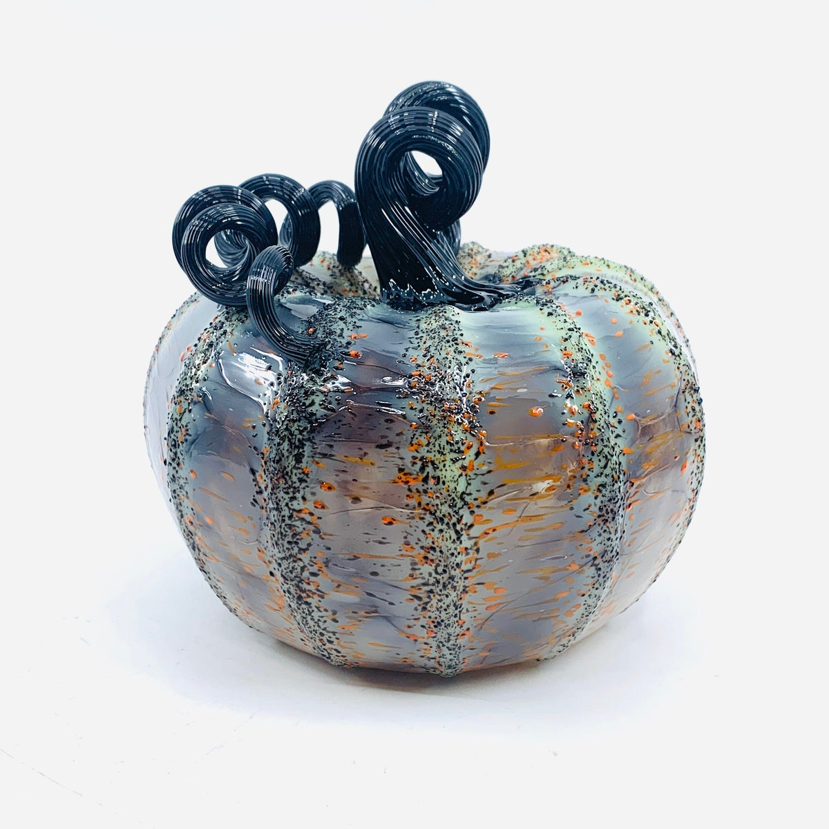Daily Pumpkin 1595 Squat Daily Pumpkin Luke Adams Glass Blowing Studio 