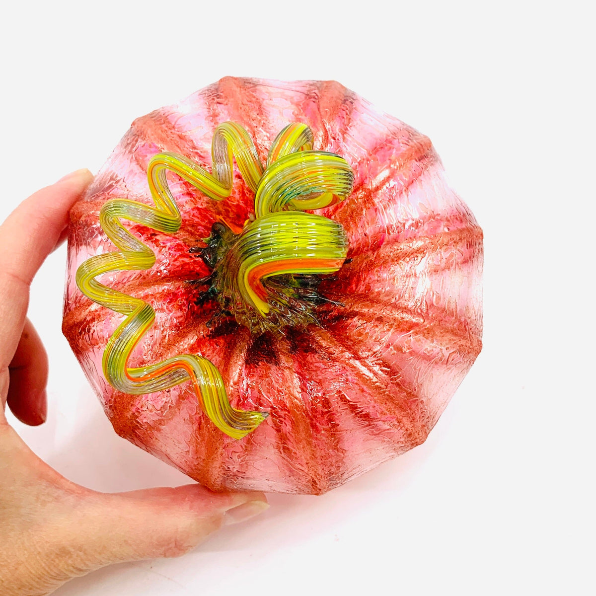Daily Pumpkin 1600 Shimmer Squat Daily Pumpkin Luke Adams Glass Blowing Studio 