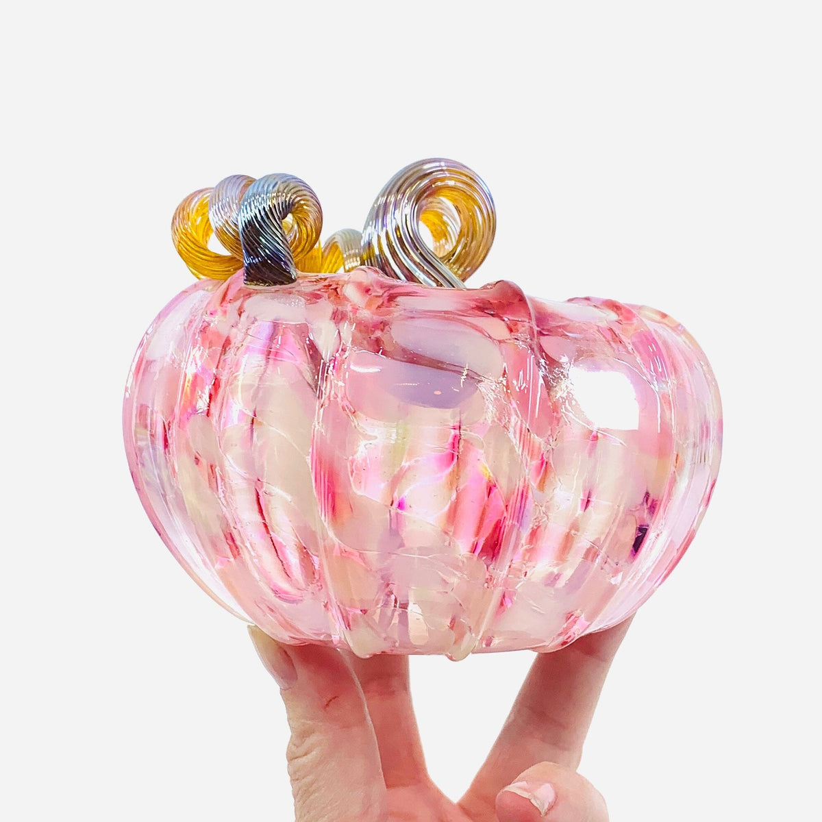 Daily Pumpkin 1610 Oops Squat Daily Pumpkin Luke Adams Glass Blowing Studio 