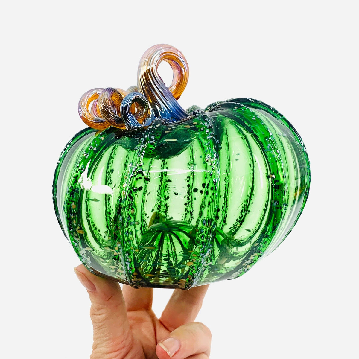 Daily Pumpkin 1614 Oops Squat Daily Pumpkin Luke Adams Glass Blowing Studio 