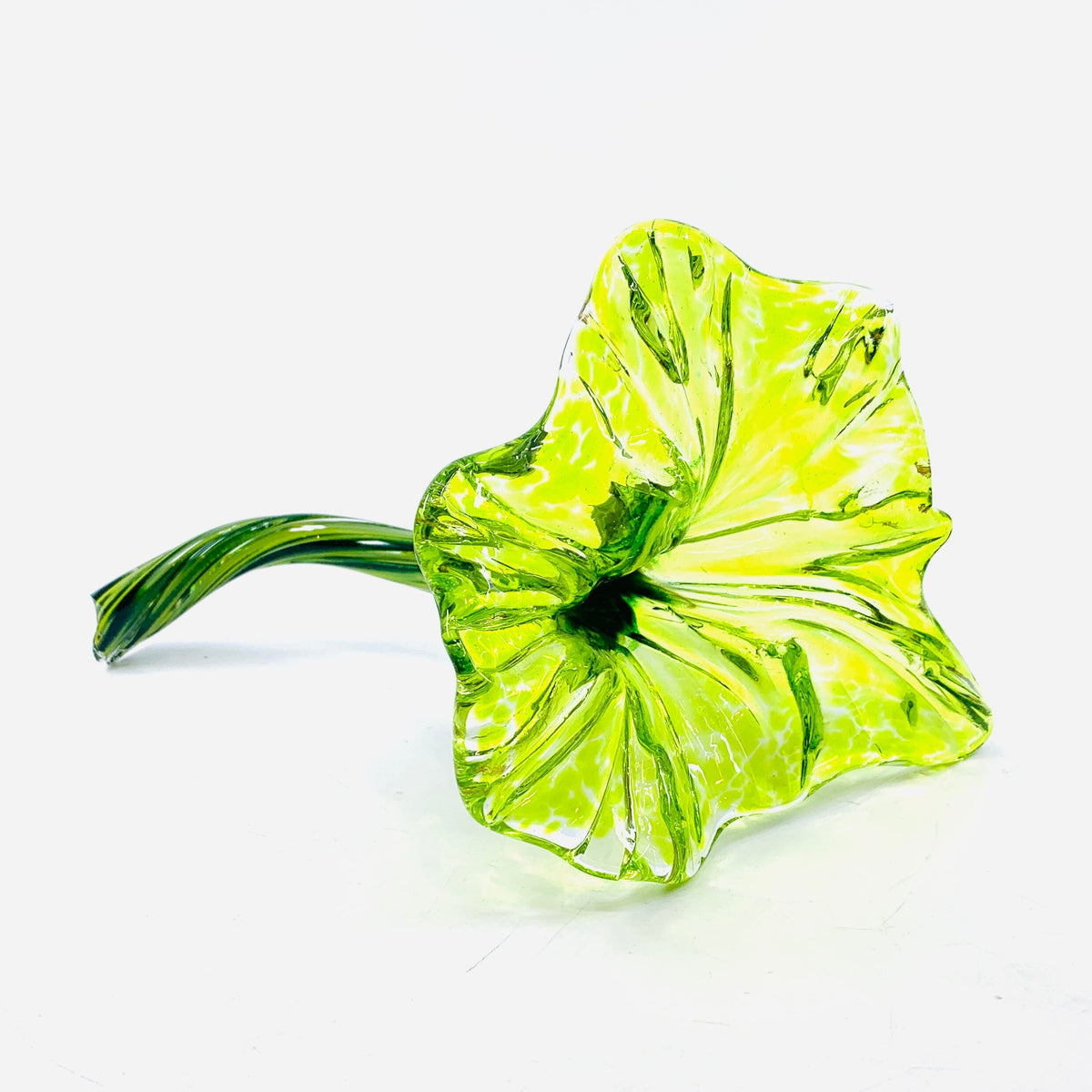 Pulled Glass Flower 89 Decor Luke Adams Glass Blowing Studio 