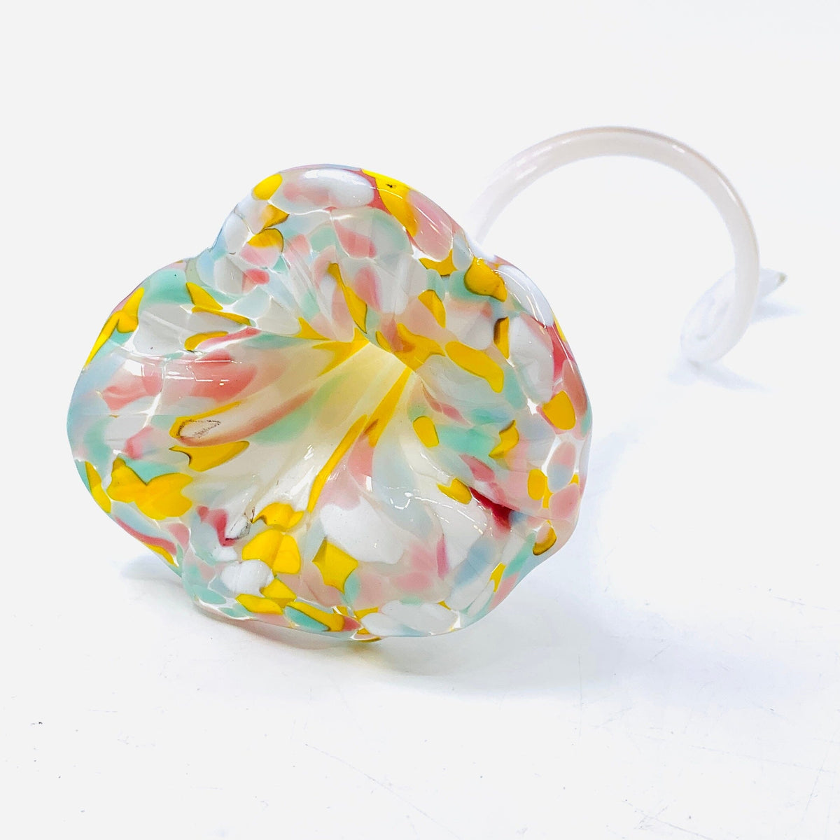 Pulled Glass Flower 90 Decor Luke Adams Glass Blowing Studio 