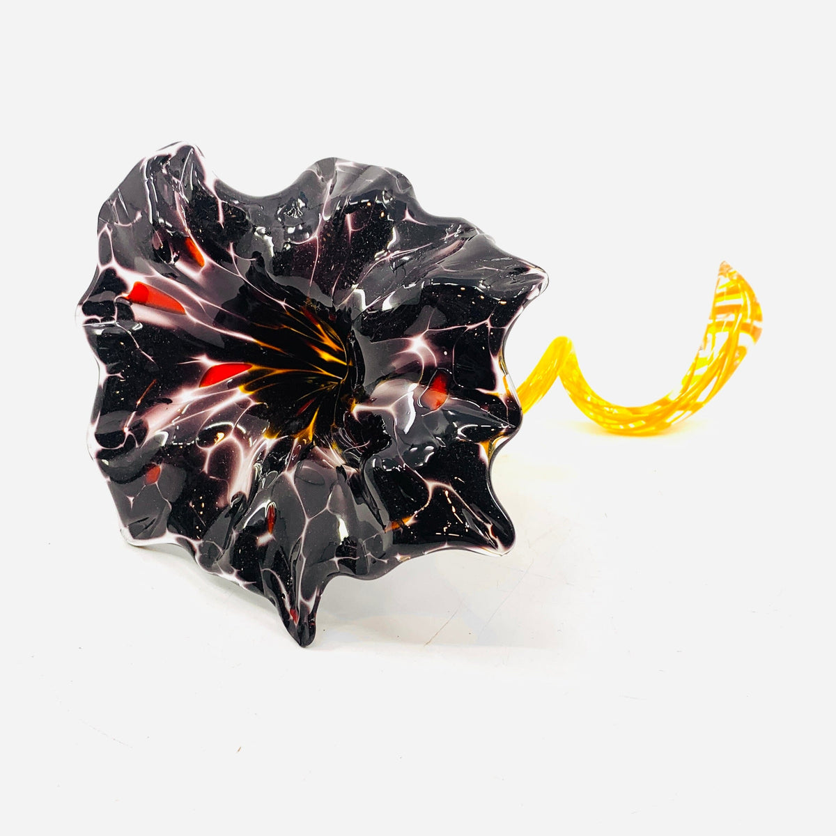 Pulled Glass Flower 92 Decor Luke Adams Glass Blowing Studio 