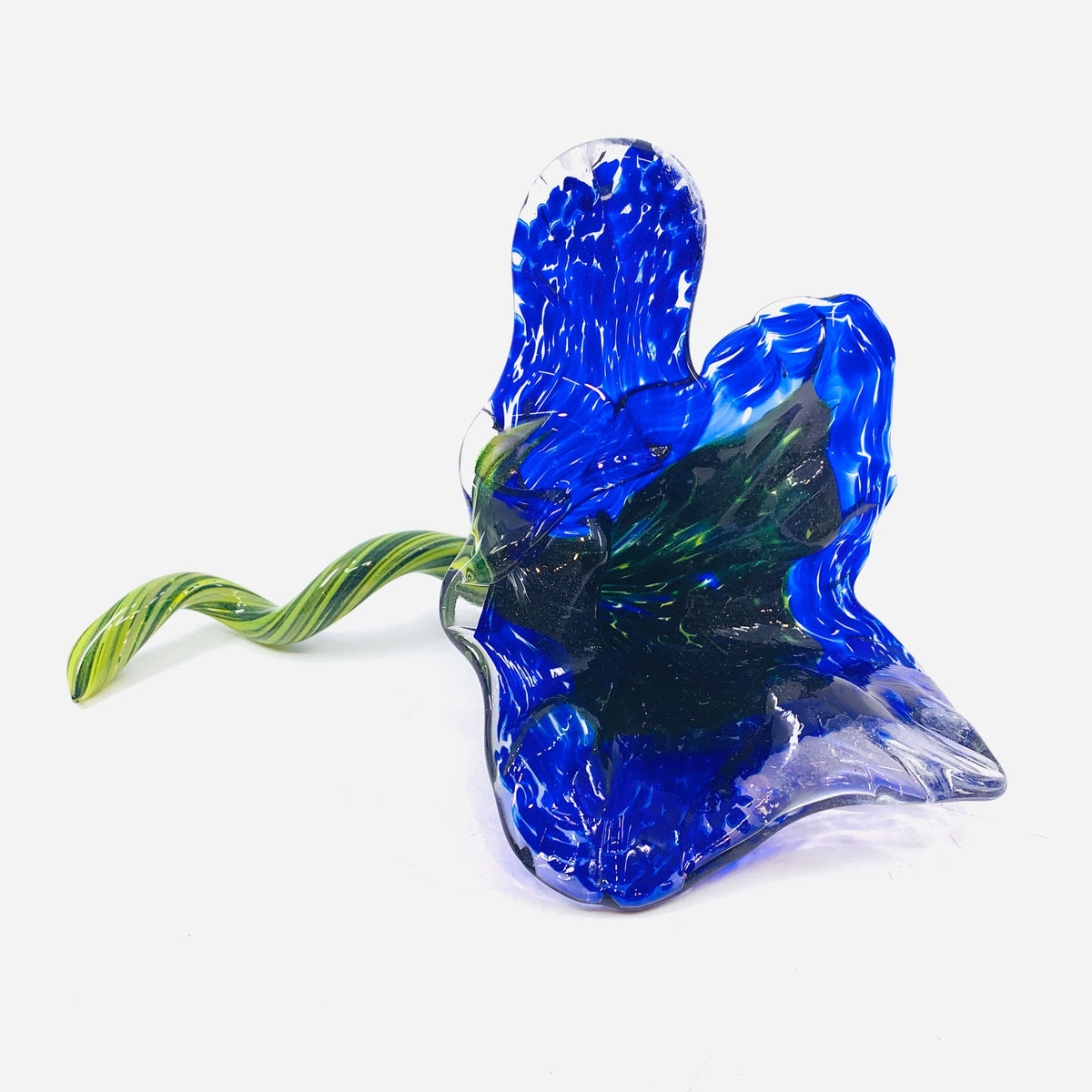 Pulled Glass Oops Flower 93 Decor Luke Adams Glass Blowing Studio 