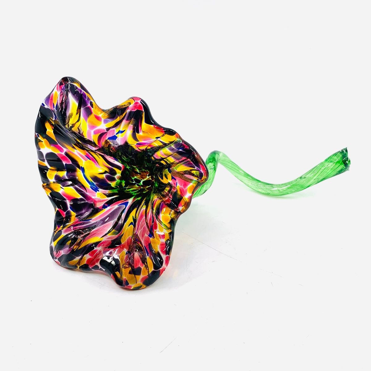 Pulled Glass Flower 95 Decor Luke Adams Glass Blowing Studio 