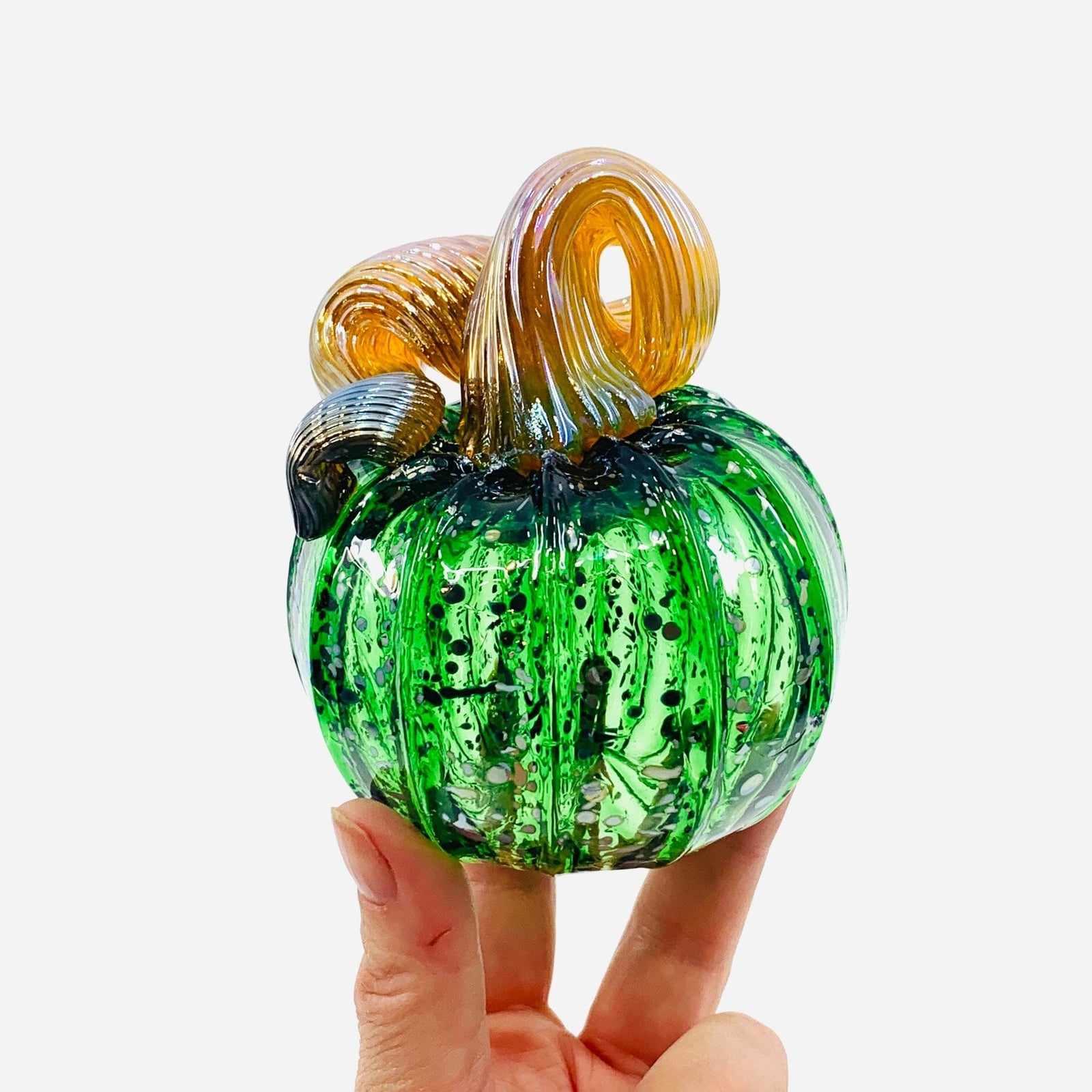 Daily Pumpkin 1622 Mini Daily Pumpkin Luke Adams Glass Blowing Studio 