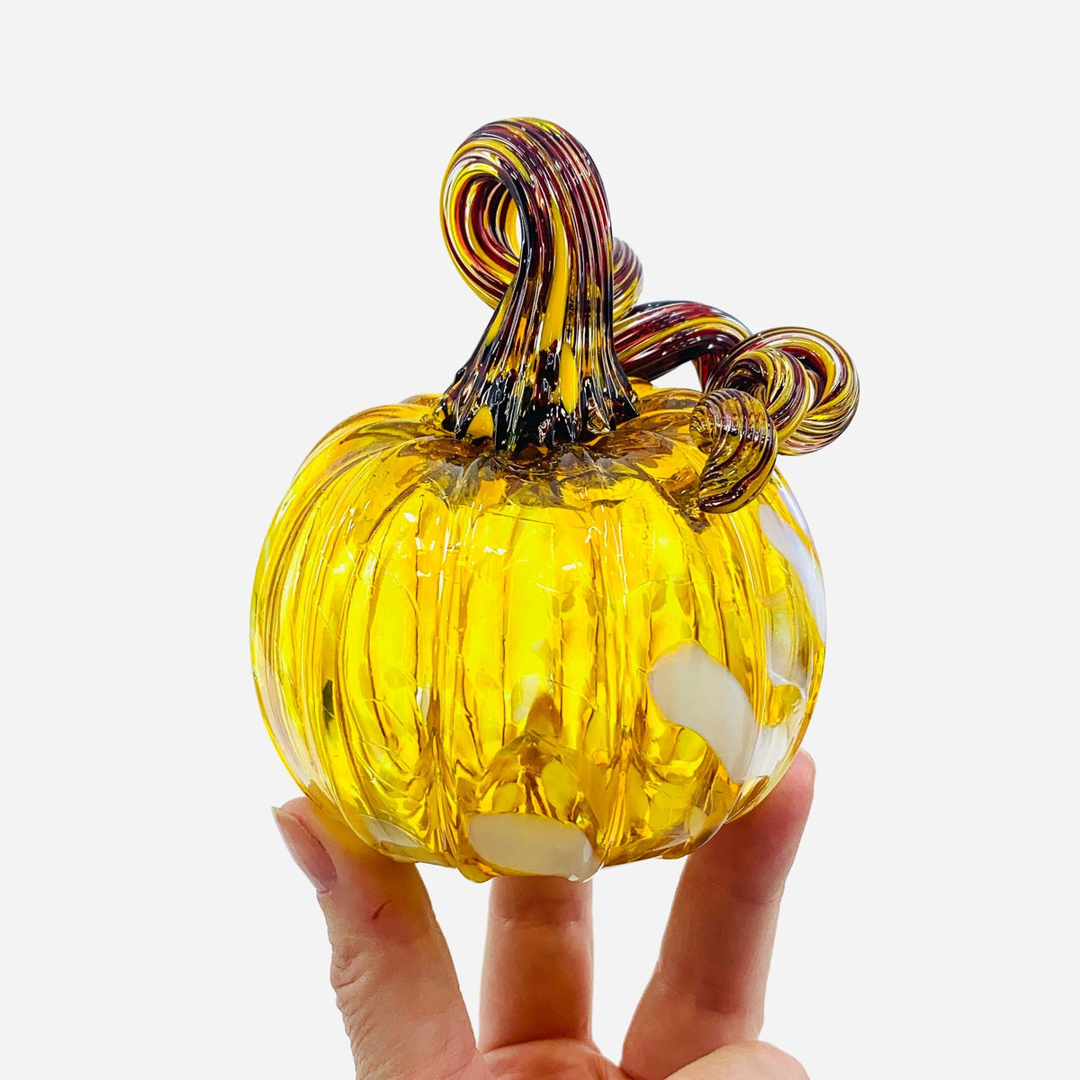 Daily Pumpkin 1630 Mini Daily Pumpkin Luke Adams Glass Blowing Studio 
