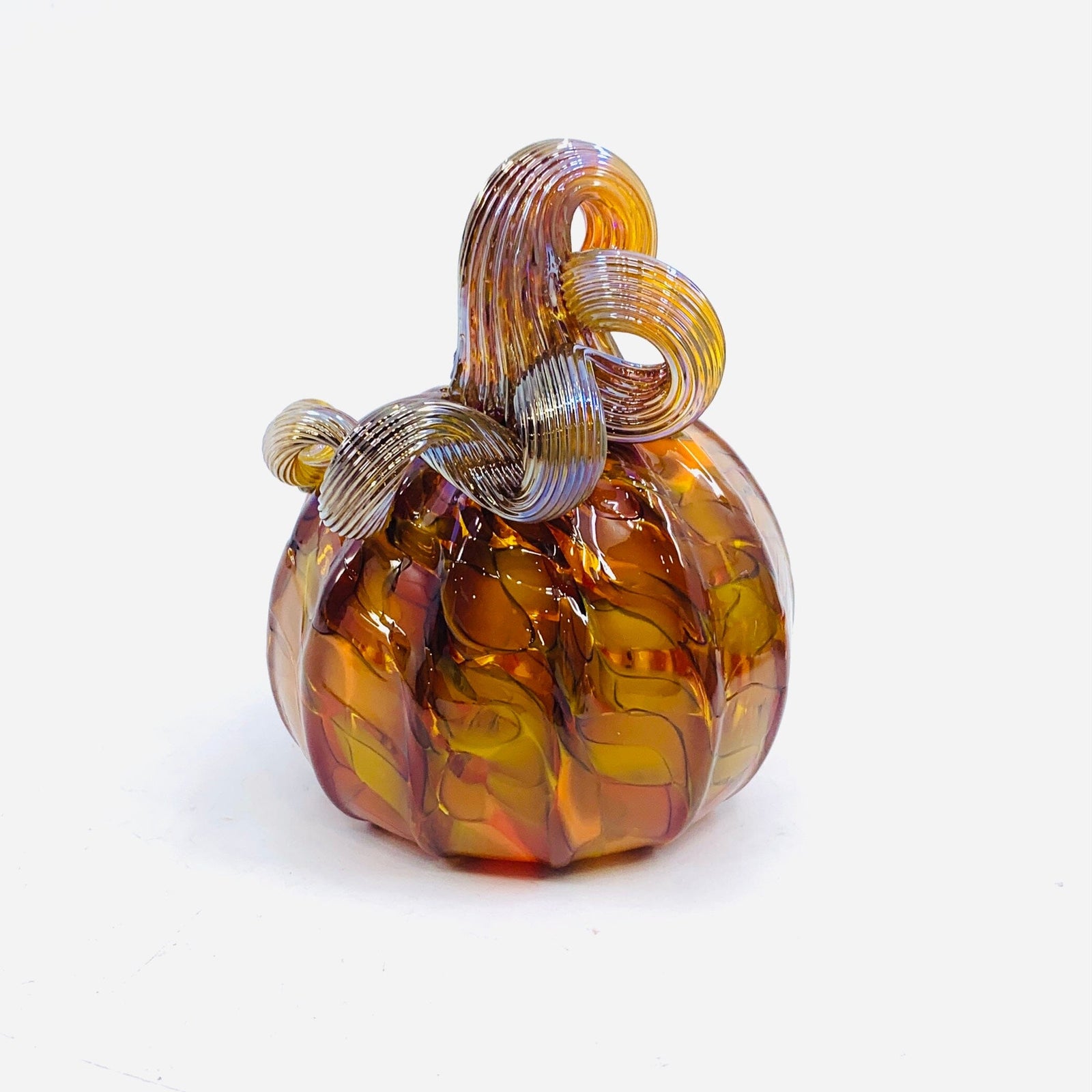 Daily Pumpkin 1633 Mini Daily Pumpkin Luke Adams Glass Blowing Studio 