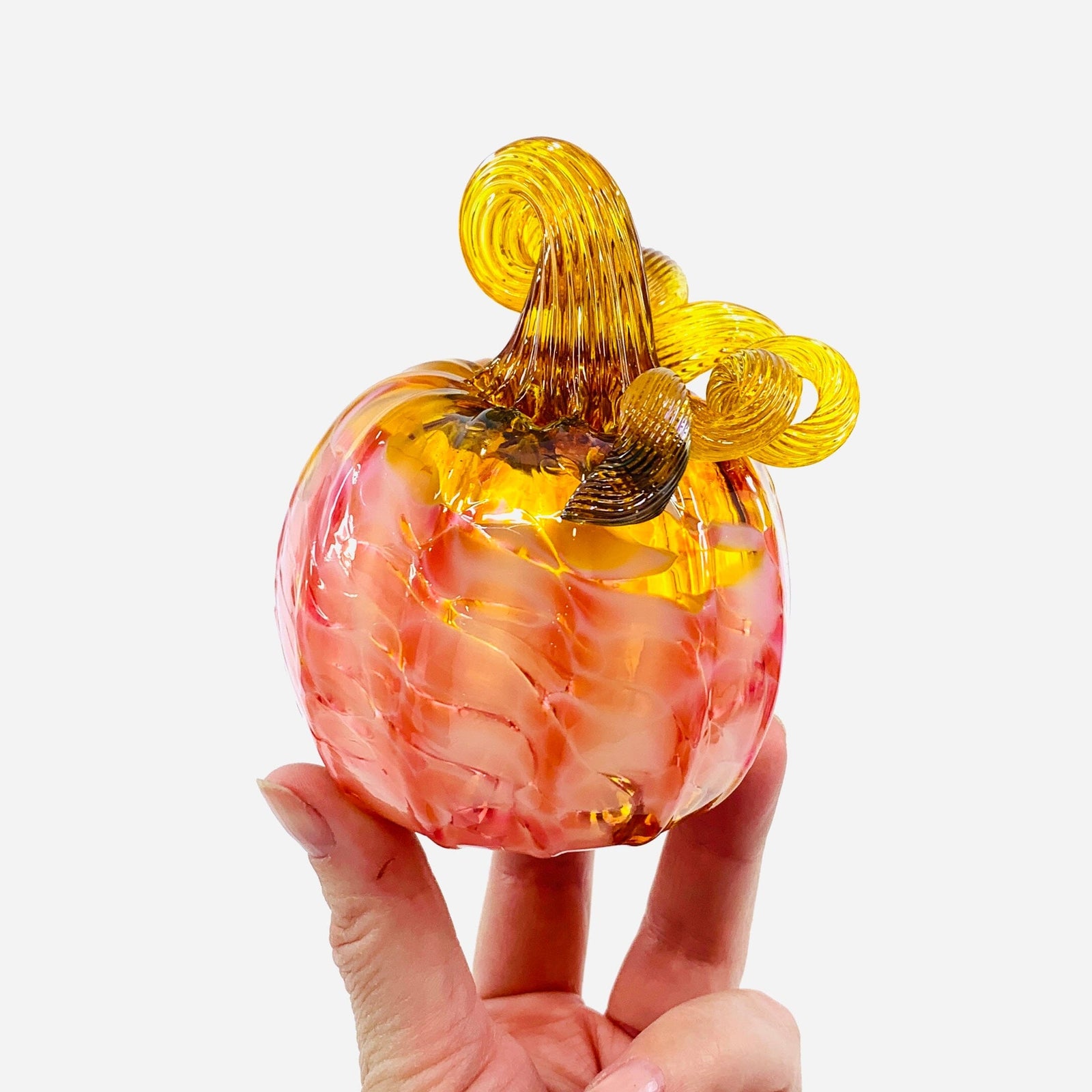 Daily Pumpkin 1639 Mini Daily Pumpkin Luke Adams Glass Blowing Studio 