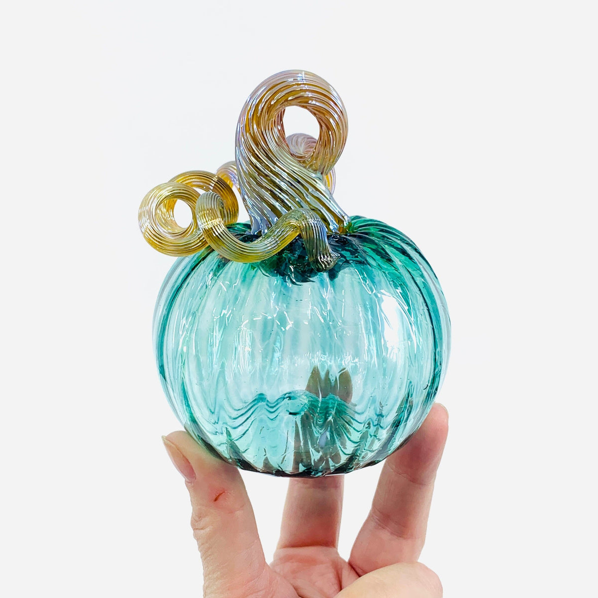 Daily Pumpkin 1641 Mini Daily Pumpkin Luke Adams Glass Blowing Studio 