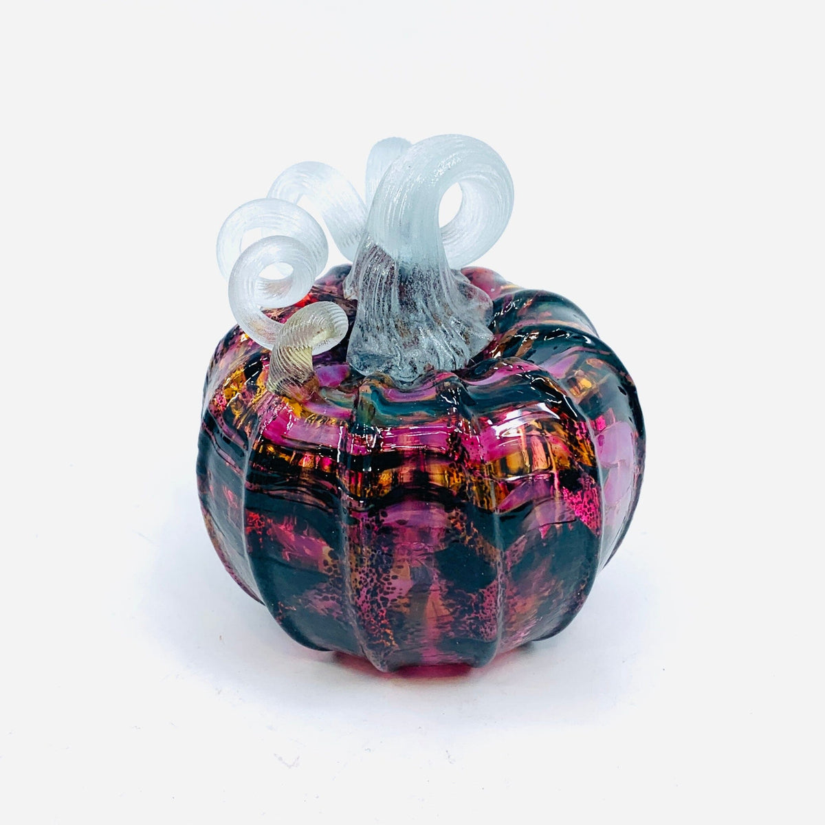 Daily Glow Pumpkin 1644 Mini Daily Pumpkin Luke Adams Glass Blowing Studio 
