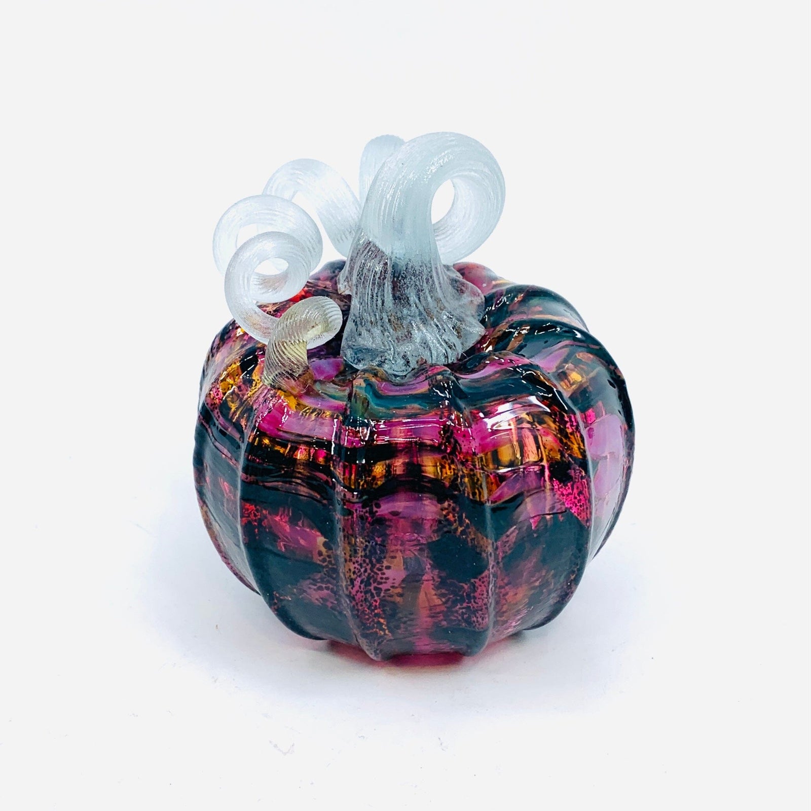 Daily Glow Pumpkin 1644 Mini Daily Pumpkin Luke Adams Glass Blowing Studio 