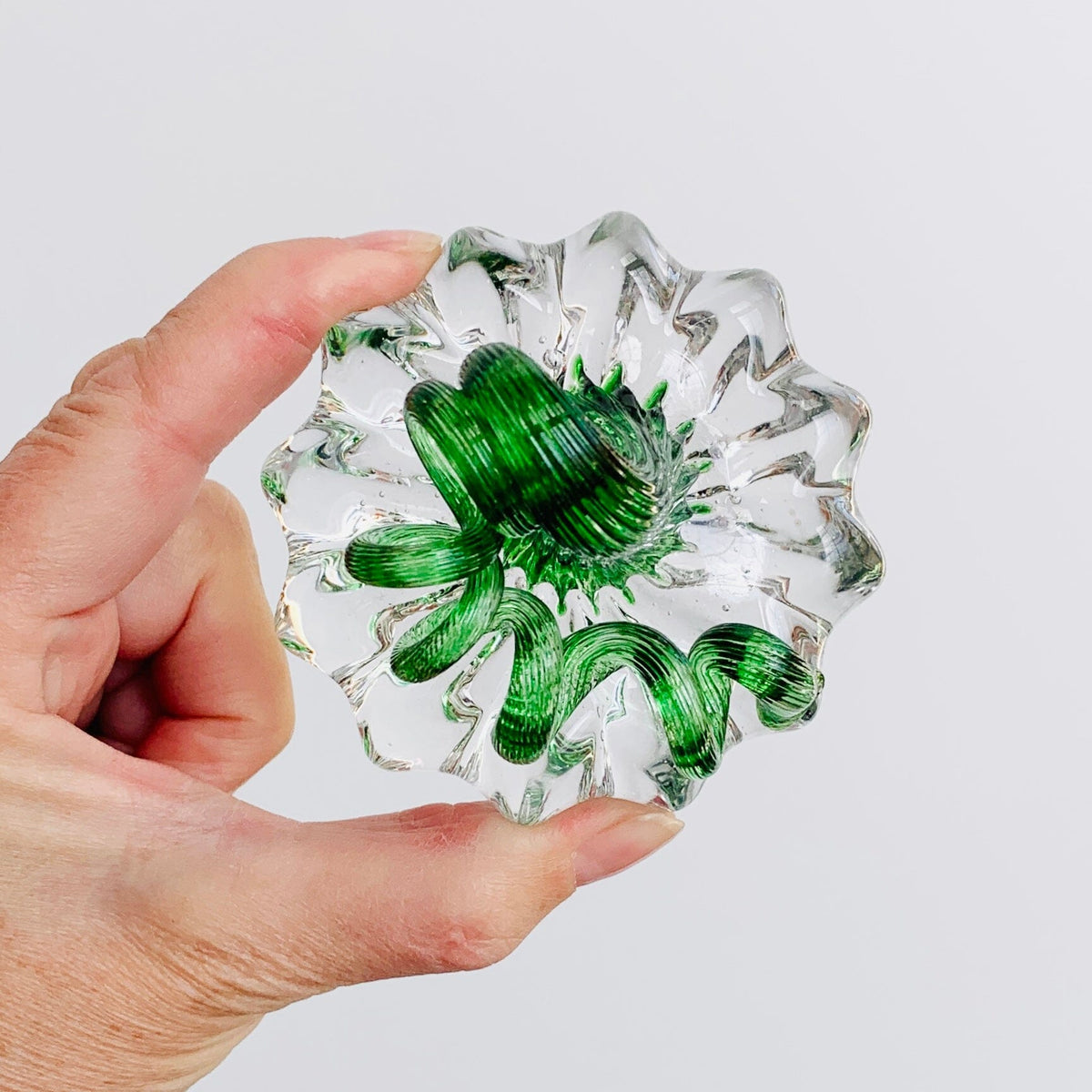 Daily Pumpkin 1650 Mini Paperweight Daily Pumpkin Luke Adams Glass Blowing Studio 