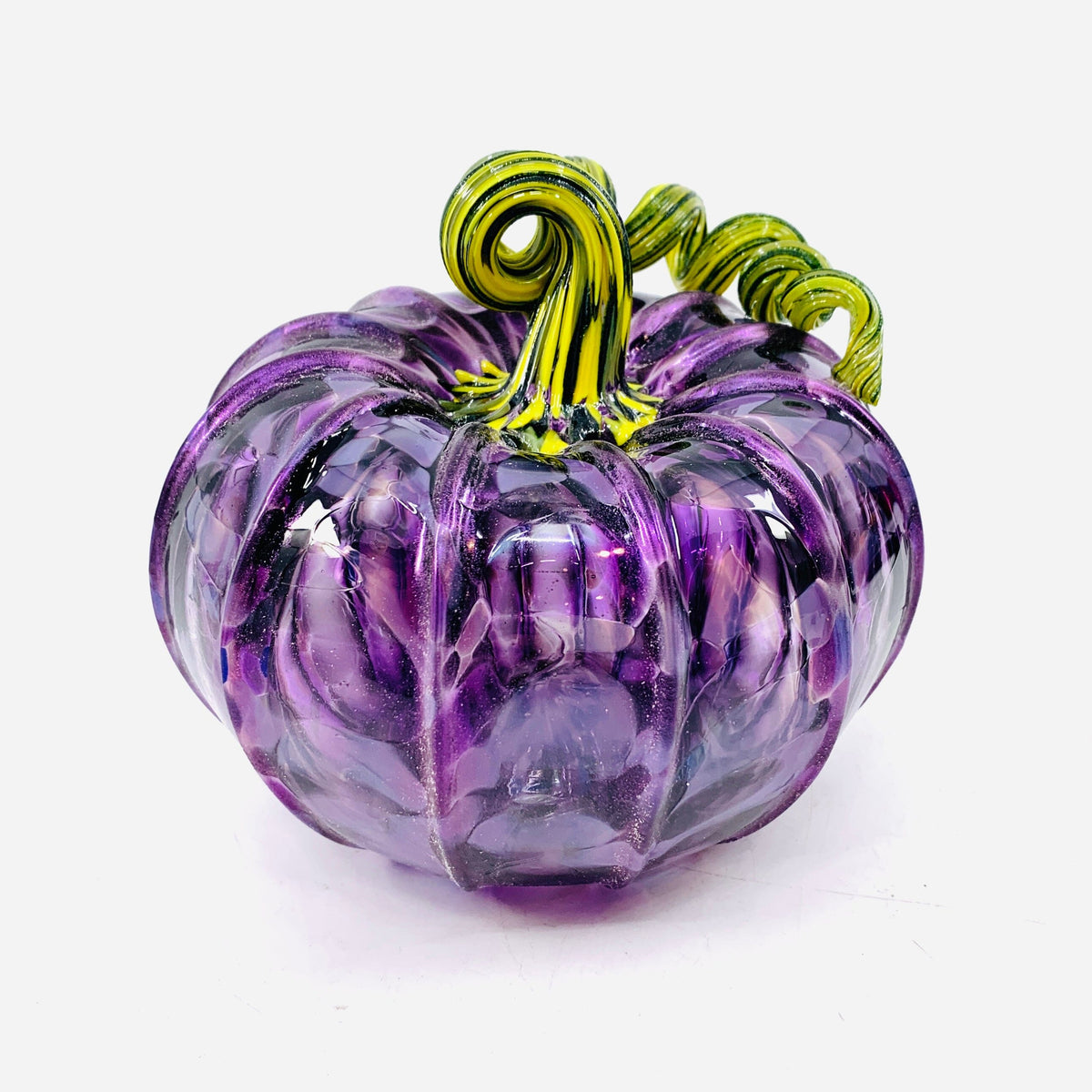 Daily Pumpkin 1652 Shimmer Squat Daily Pumpkin Luke Adams Glass Blowing Studio 