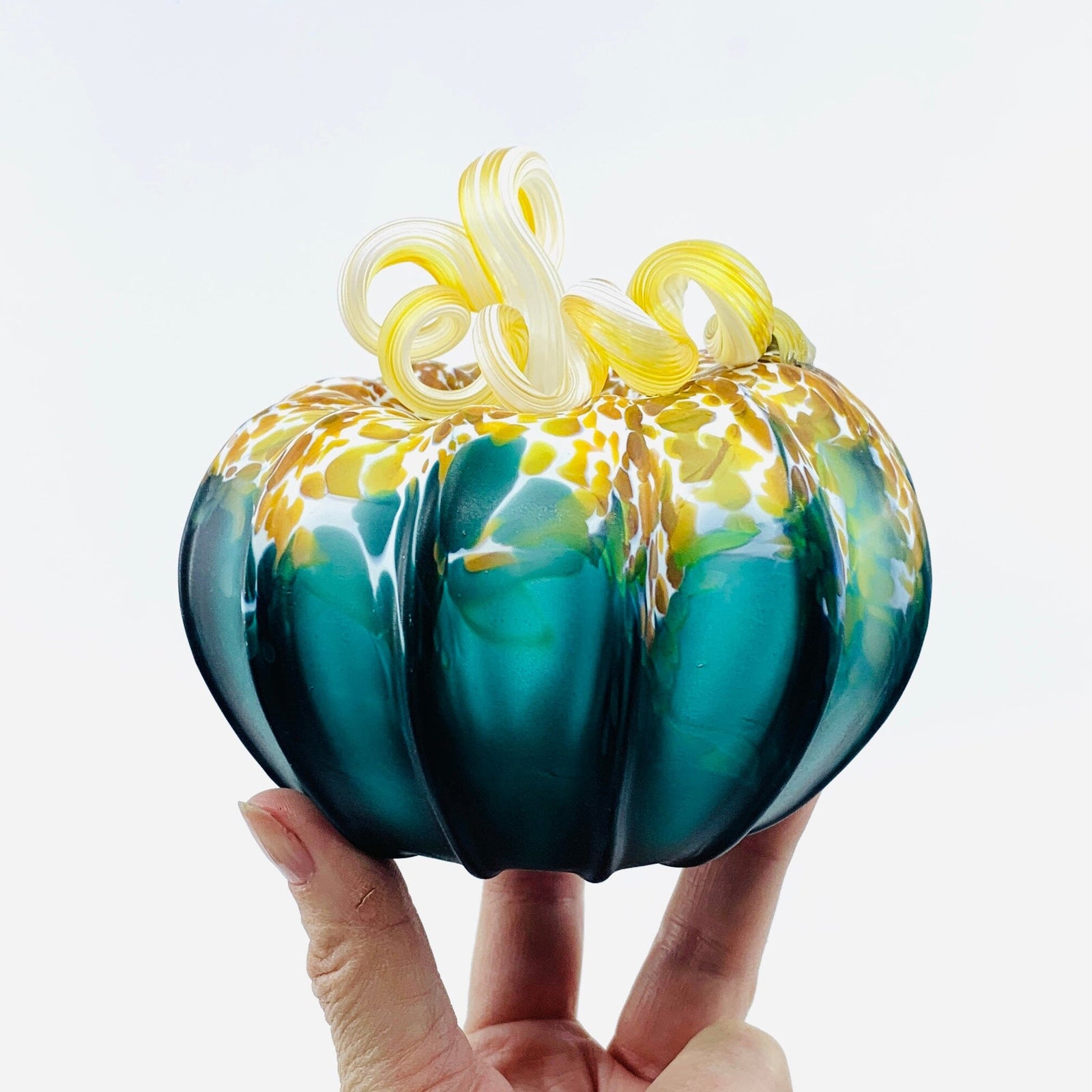 Daily Pumpkin 1661 Matte Squat Daily Pumpkin Luke Adams Glass Blowing Studio 