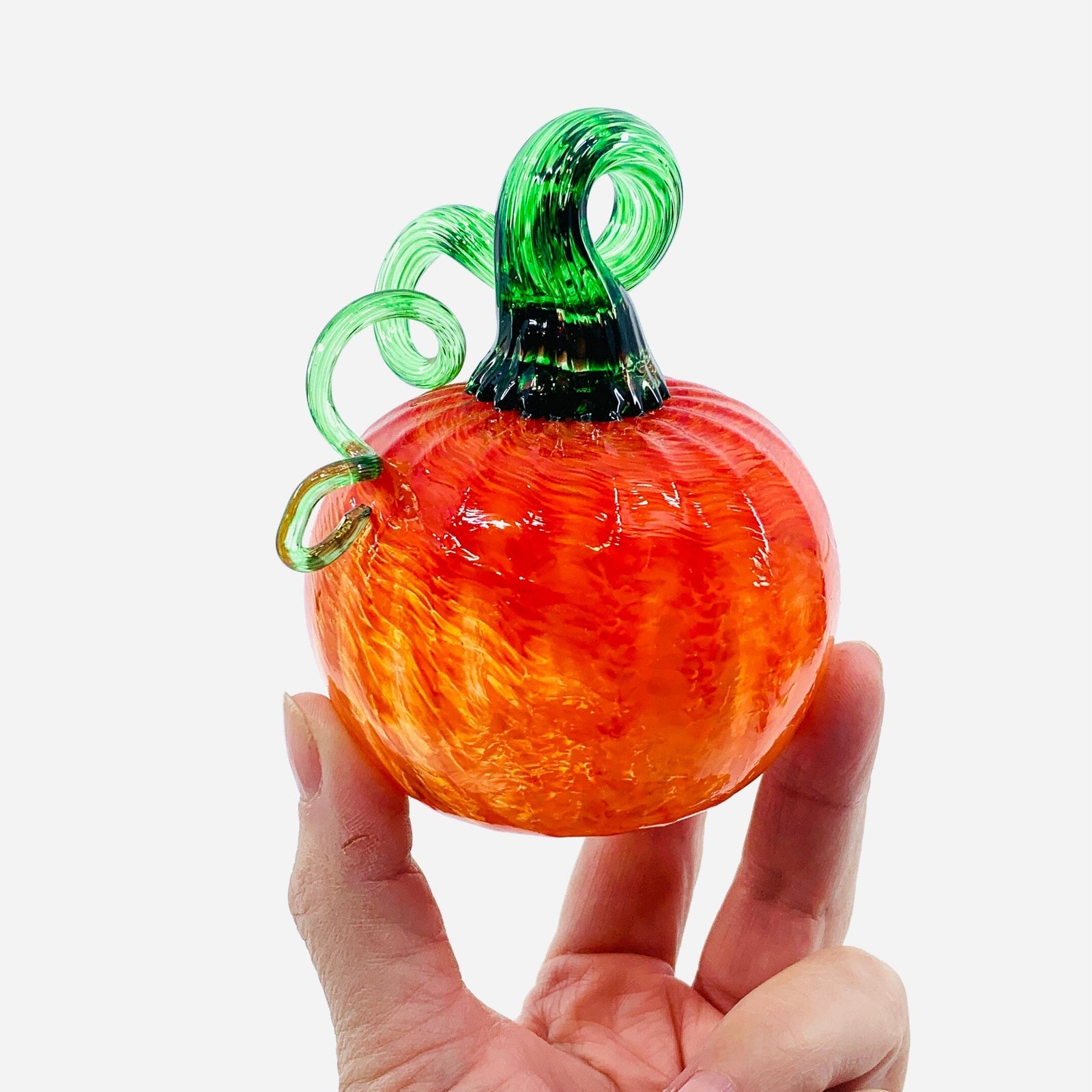 Daily Pumpkin 1666 Mini Daily Pumpkin Luke Adams Glass Blowing Studio 