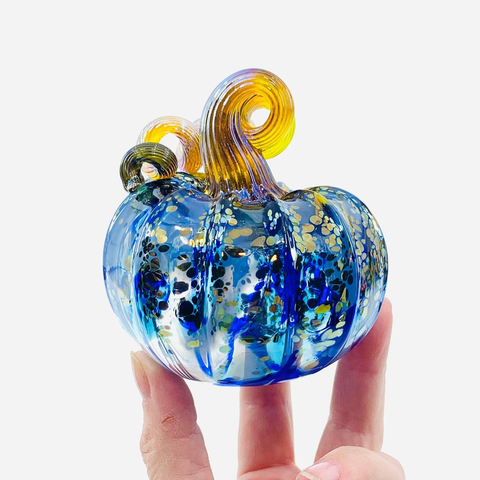 Daily Pumpkin 1669 Mini Daily Pumpkin Luke Adams Glass Blowing Studio 