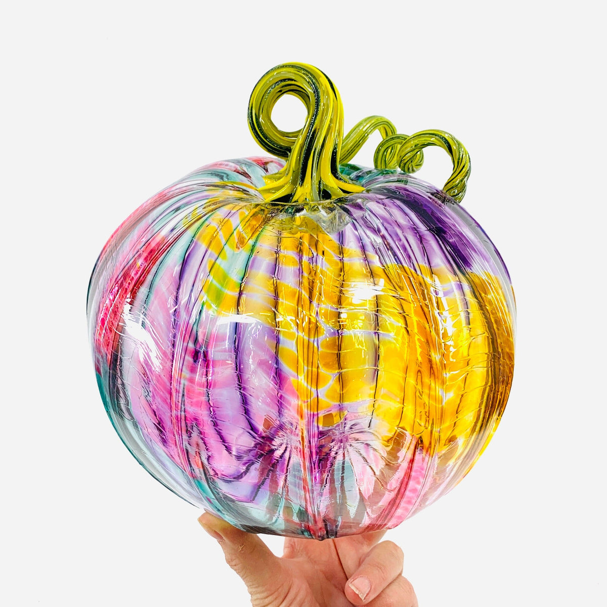 Daily Pumpkin 1672 Large Daily Pumpkin Luke Adams Glass Blowing Studio 