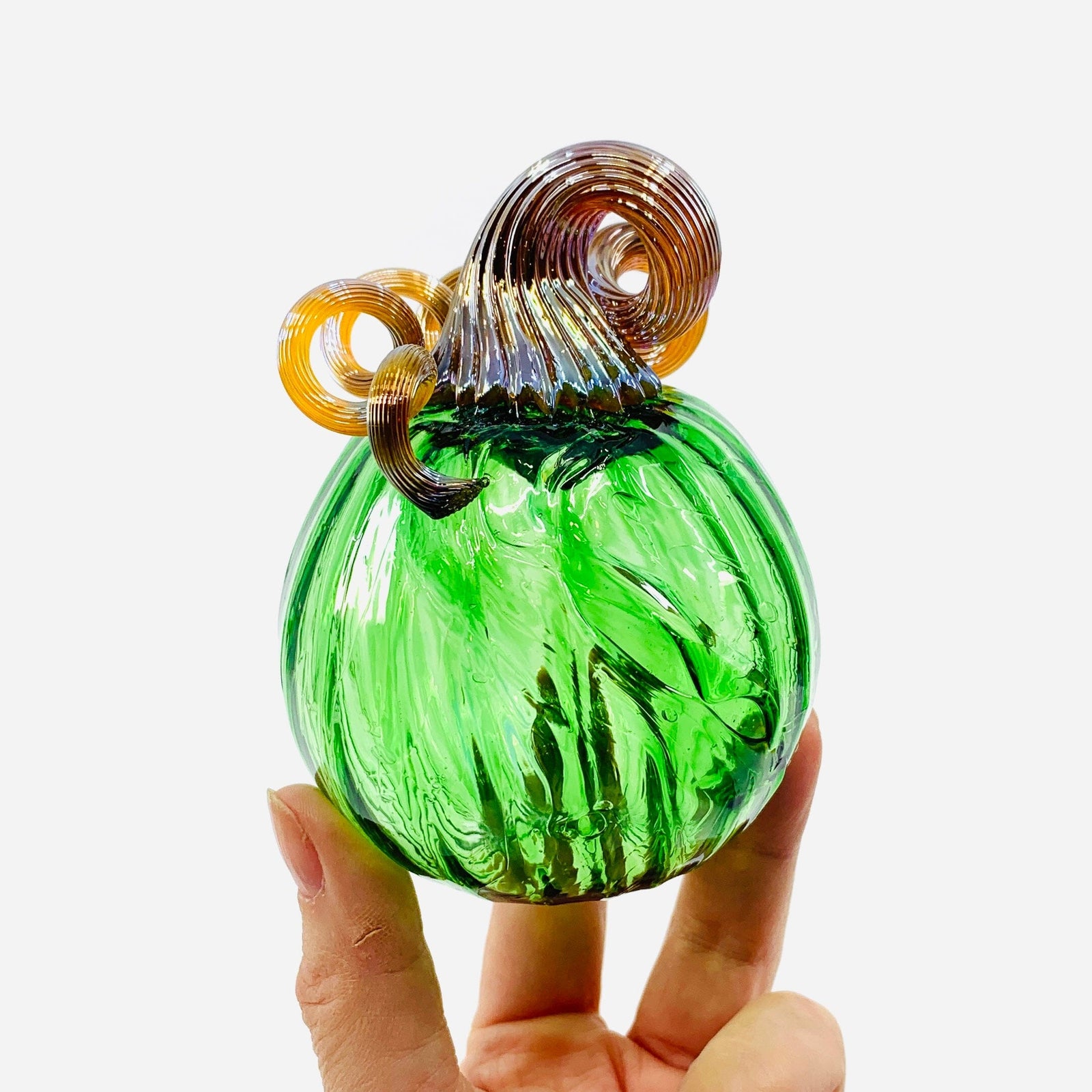 Daily Pumpkin 1675 Mini Daily Pumpkin Luke Adams Glass Blowing Studio 