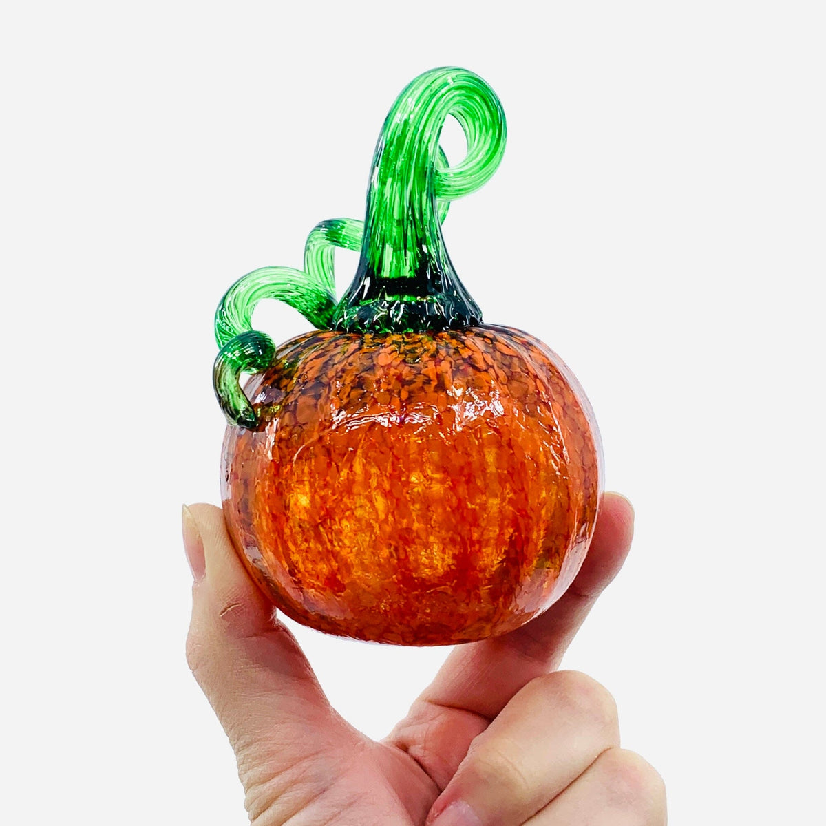 Daily Pumpkin 1676 Mini Daily Pumpkin Luke Adams Glass Blowing Studio 