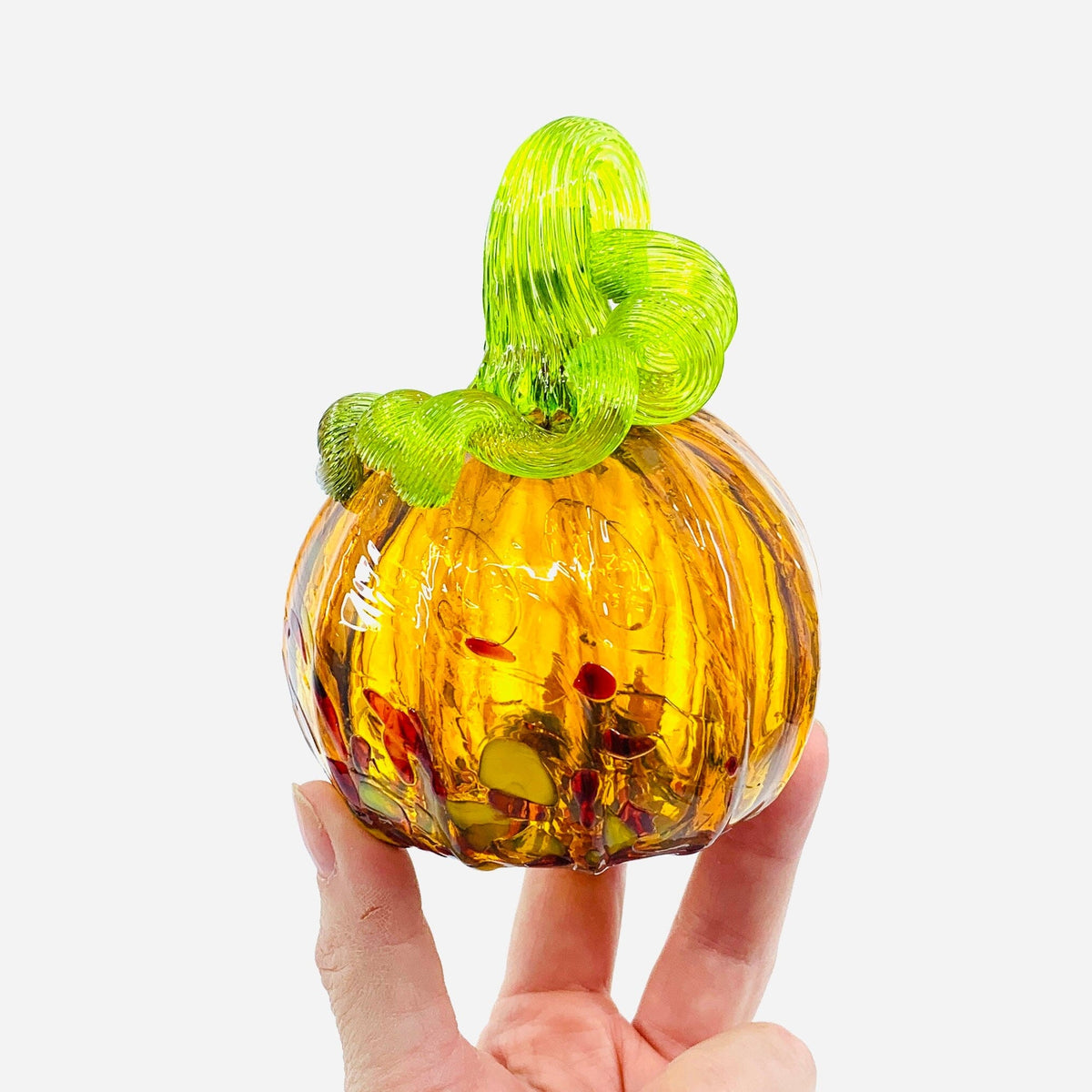 Daily Pumpkin 1679 Mini Daily Pumpkin Luke Adams Glass Blowing Studio 
