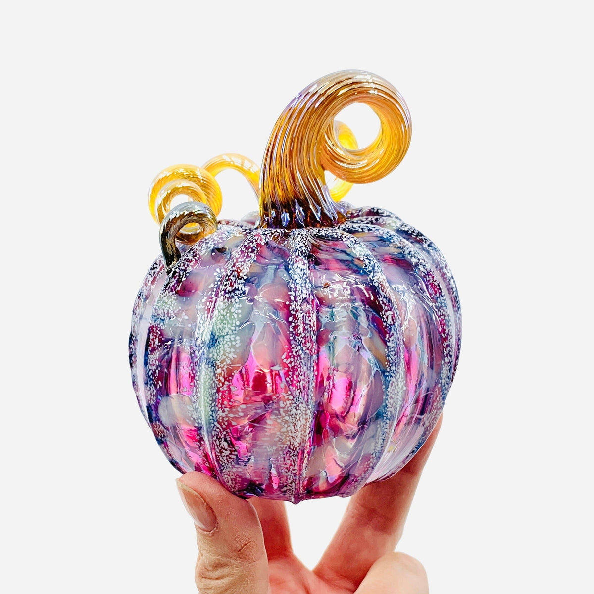 Daily Pumpkin 1682 Mini Daily Pumpkin Luke Adams Glass Blowing Studio 