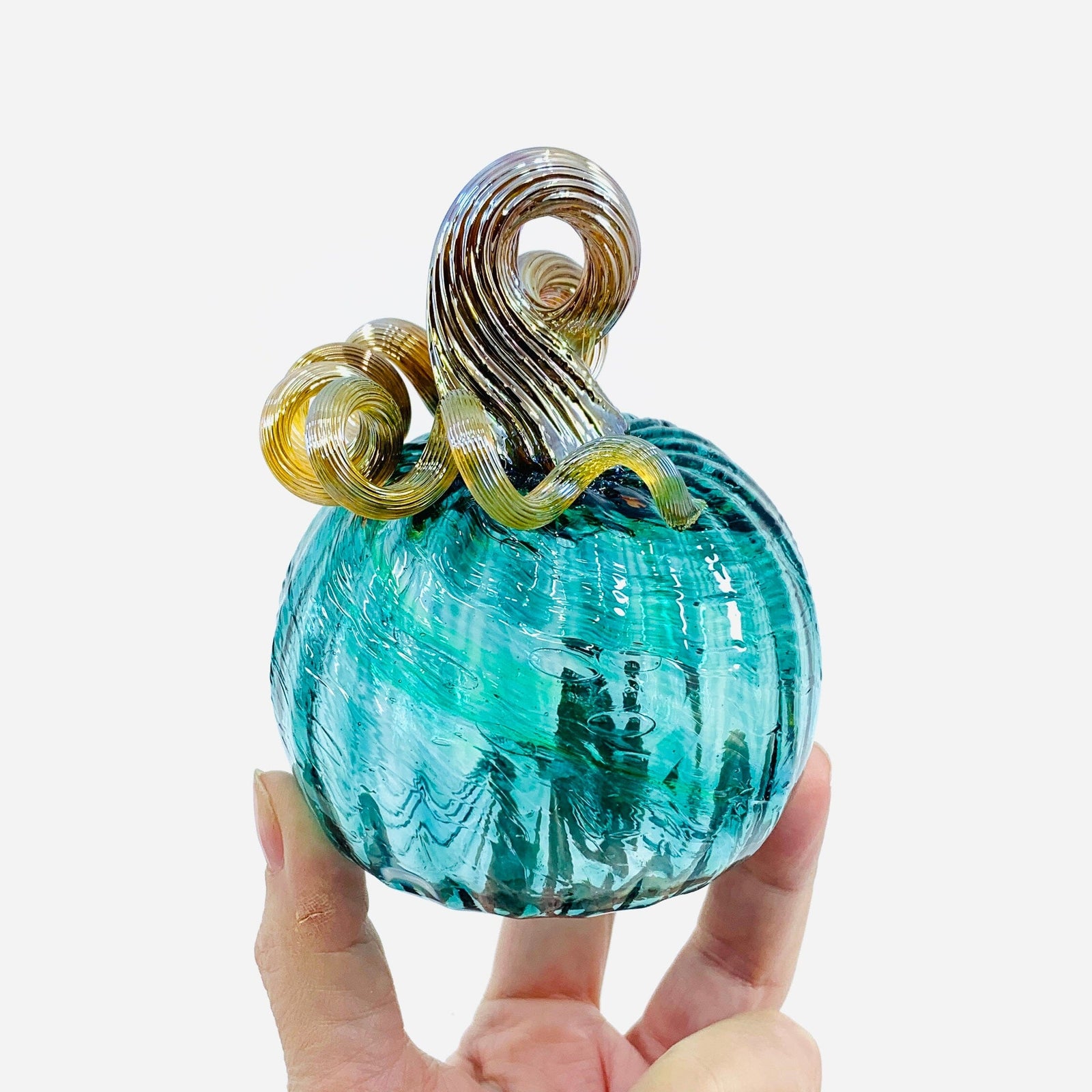 Daily Pumpkin 1686 Mini Daily Pumpkin Luke Adams Glass Blowing Studio 
