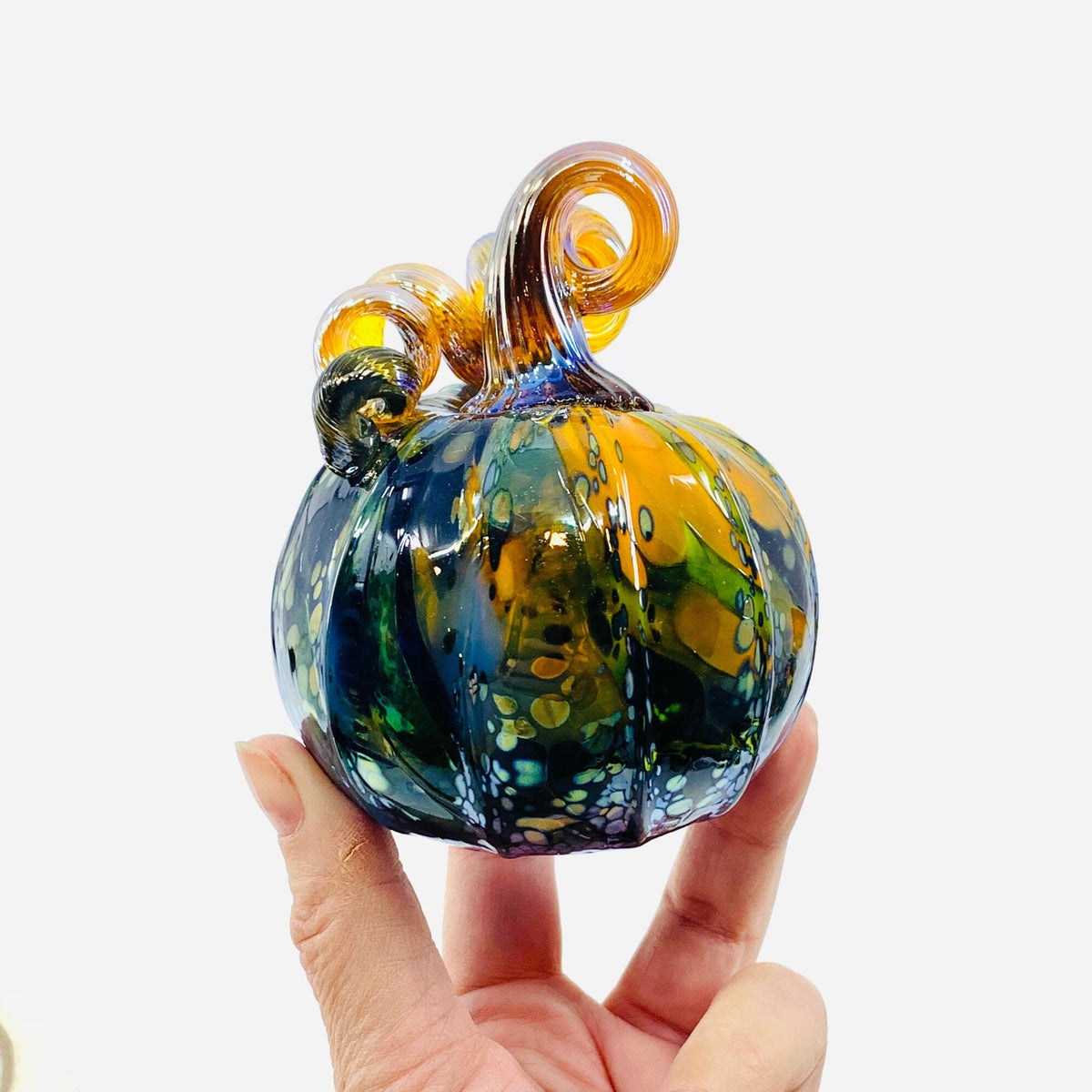 Daily Pumpkin 1689 Mini Daily Pumpkin Luke Adams Glass Blowing Studio 