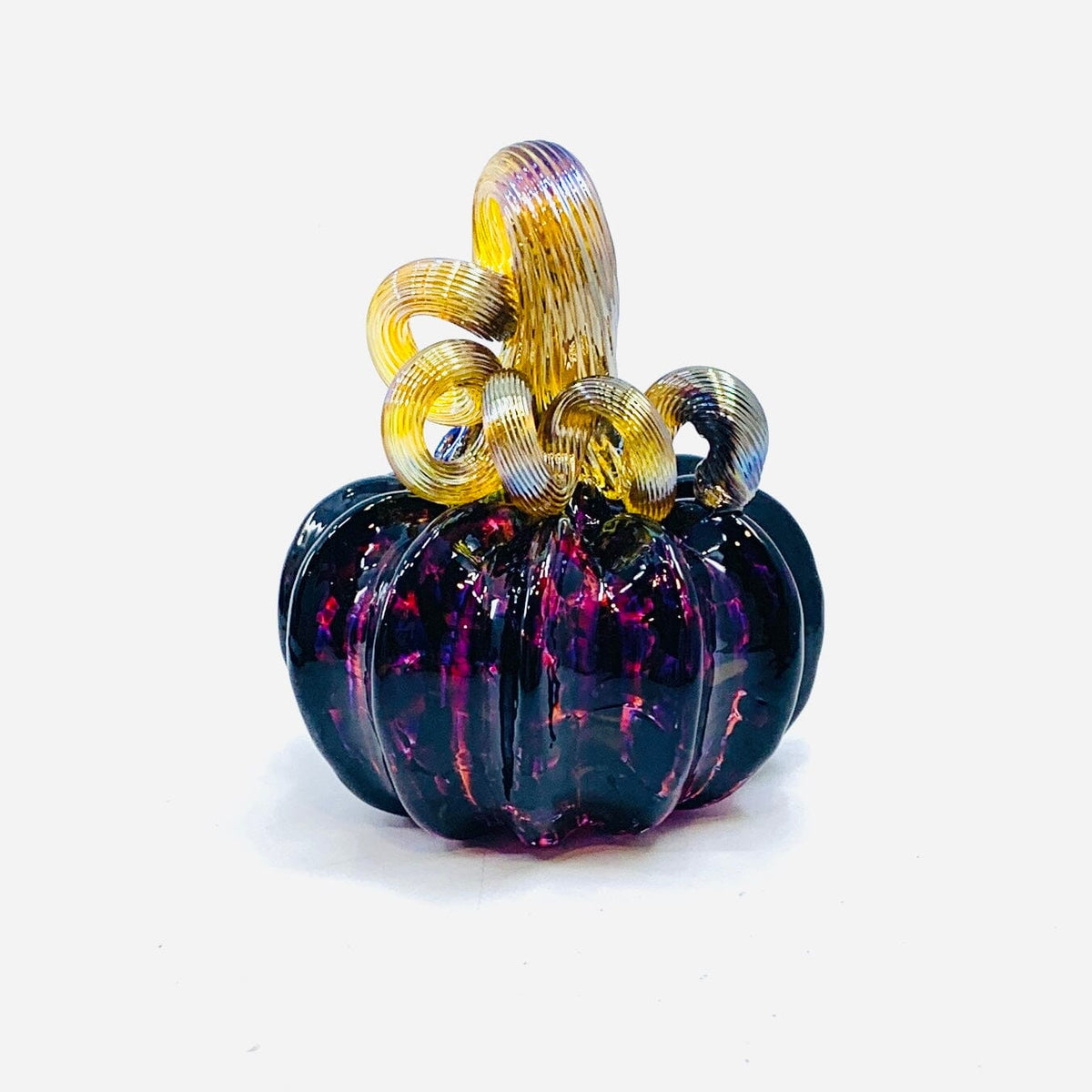 June Birthstone Mini Pumpkin Paperweight, Alexandrite Production Pumpkin Kevin 