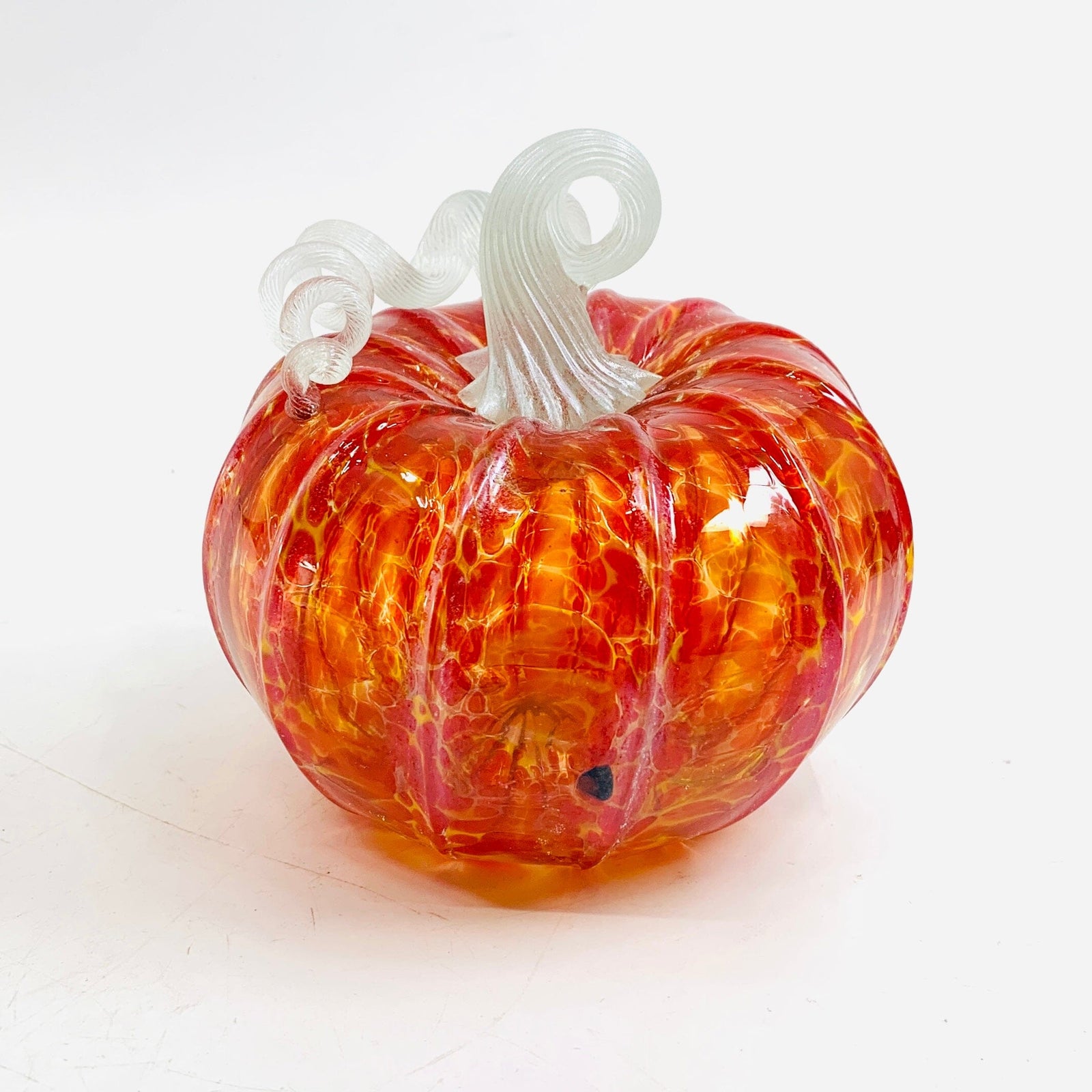 Daily Glow Pumpkin 1713 Squat Daily Pumpkin Luke Adams Glass Blowing Studio 