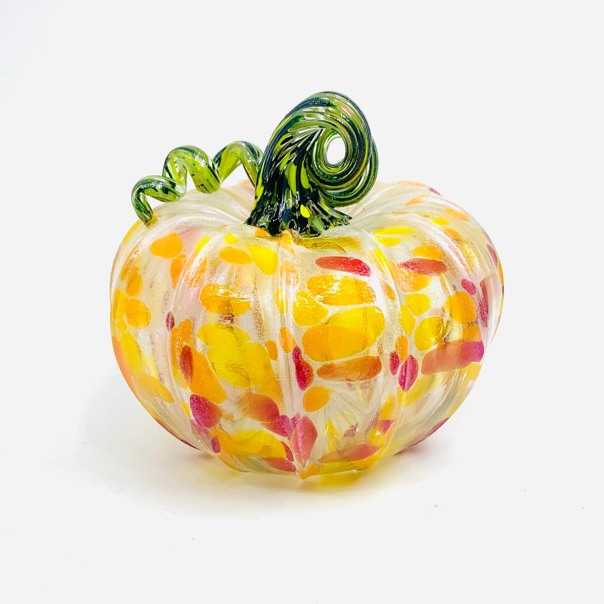 Daily Glow Pumpkin 1714 Squat Daily Pumpkin Luke Adams Glass Blowing Studio 