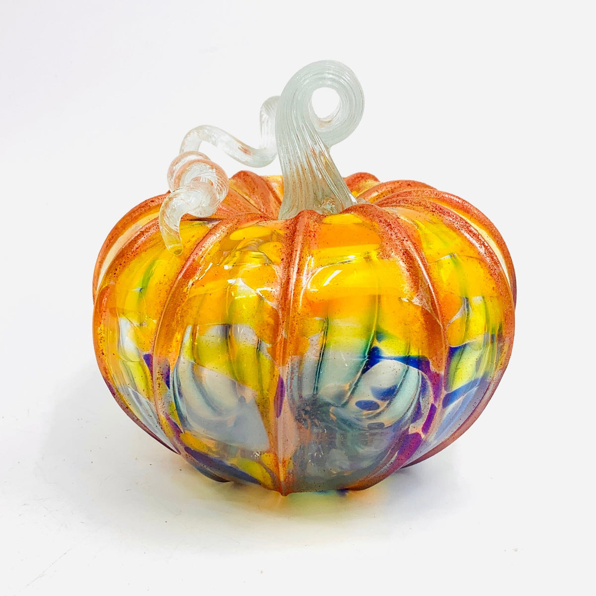 Daily Glow Pumpkin 1720 Squat Daily Pumpkin Luke Adams Glass Blowing Studio 